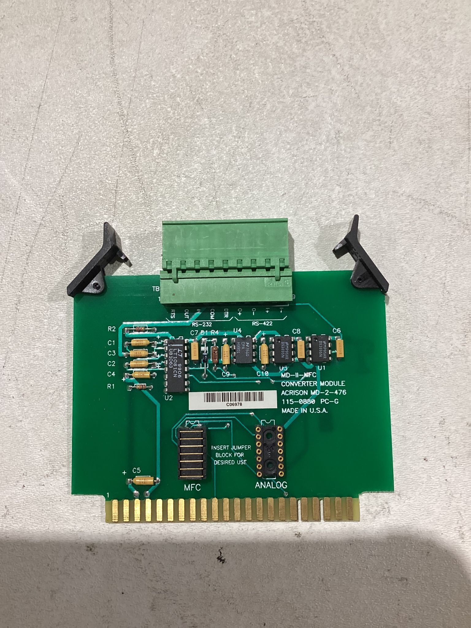 ACRISON MD-11-MFC Converter Module 115-1514 USED 1