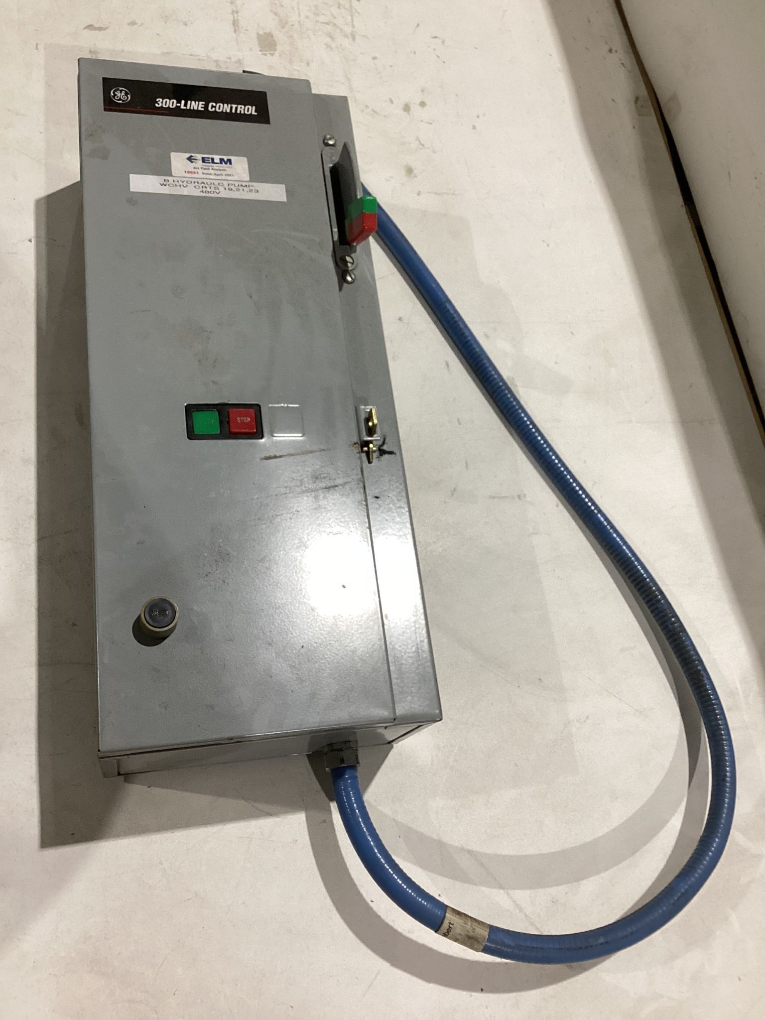 GENERAL ELECTRIC 55-201262P013 300-Line Starter Control USED 0