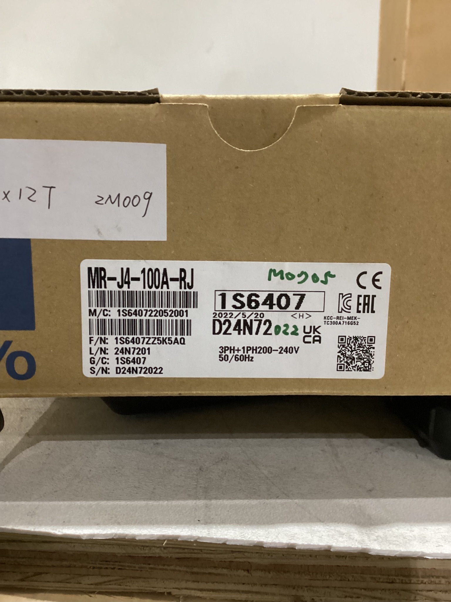 MITSUBISHI AC SERVO AMPLIFIER MR-J4-100A-RJ NEW 4