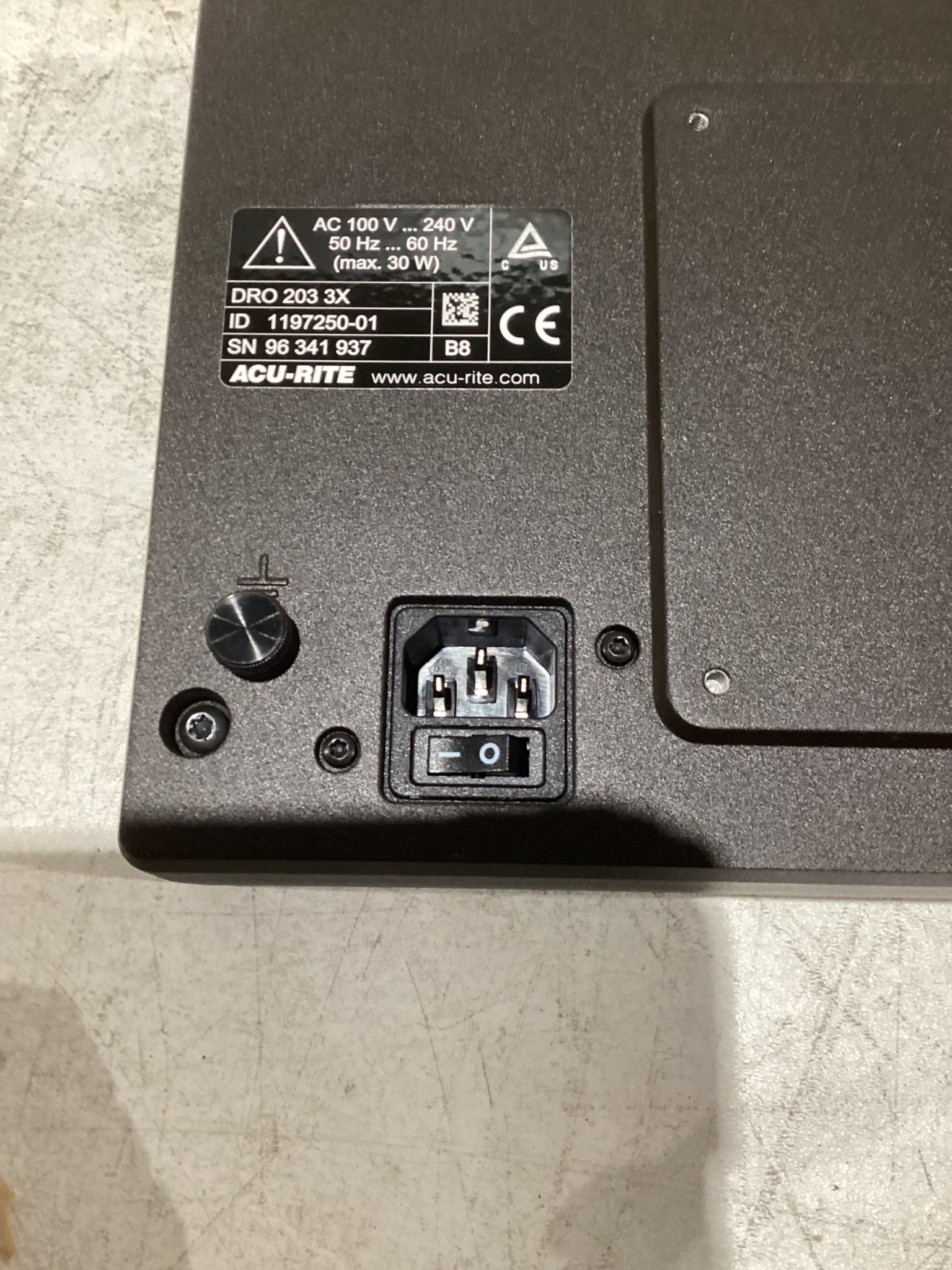ACU-RITE INTERFACE OPERATOR DRO 203 3X USED 4