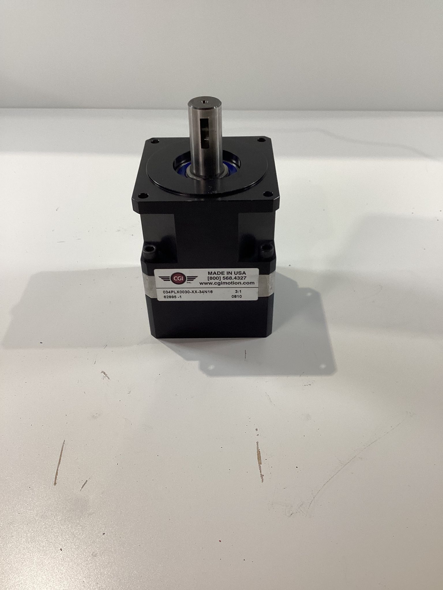 CGI 034PLX0030-XX-34N16 3:1 Gearhead USED 1