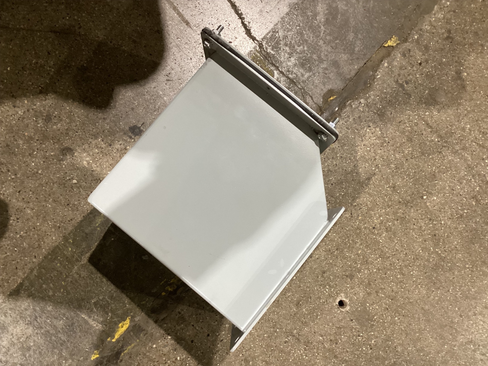 NVENT HOFFMAN F66WE90 WIREWAY 90 DEGREE ELBOW STEEL USED 2