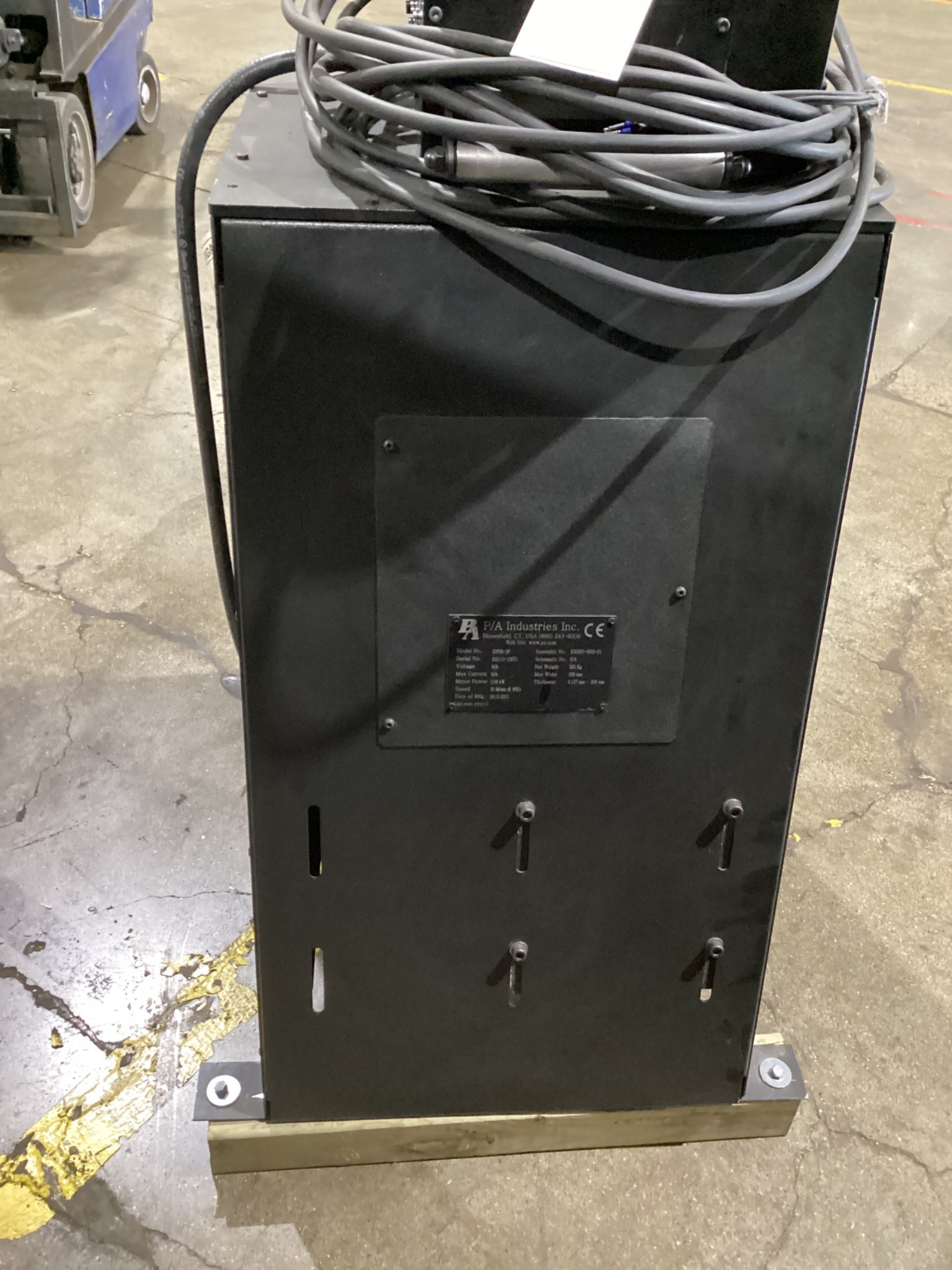 P/A INDUSTRIES SSP89-SP Precision Stock Straightener USED 3