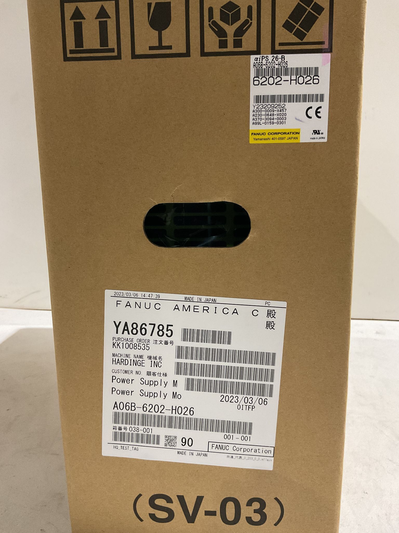 FANUC A06B-6202-H026 SERVO DRIVE NEW IN BOX 1