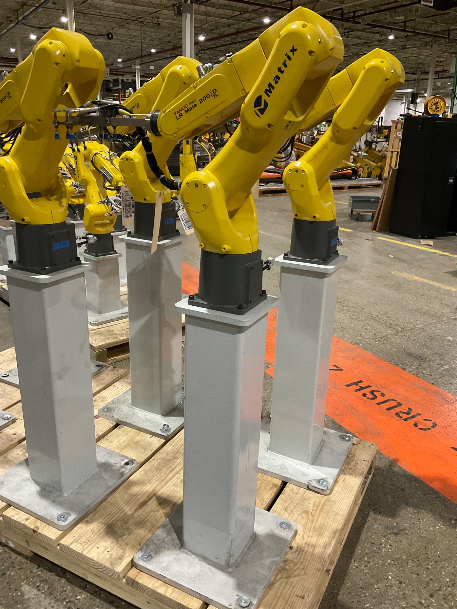 FANUC LR MATE 200iD/7L ROBOT w/ R30iB Plus CONTROLLER & 38-IN RISER 0