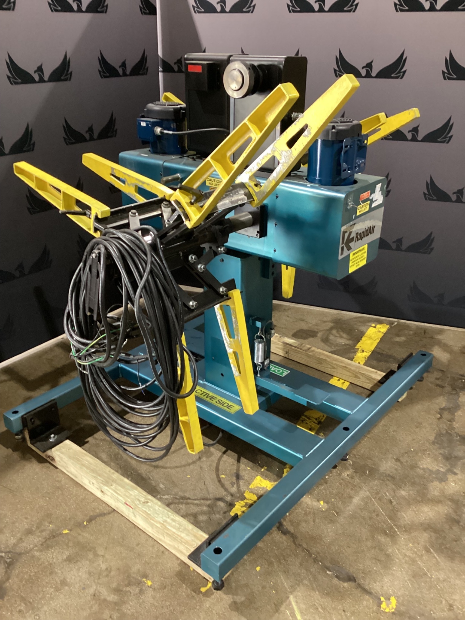RAPID AIR RSA1500 Decoiler Stock Feed, 2021 Used 1