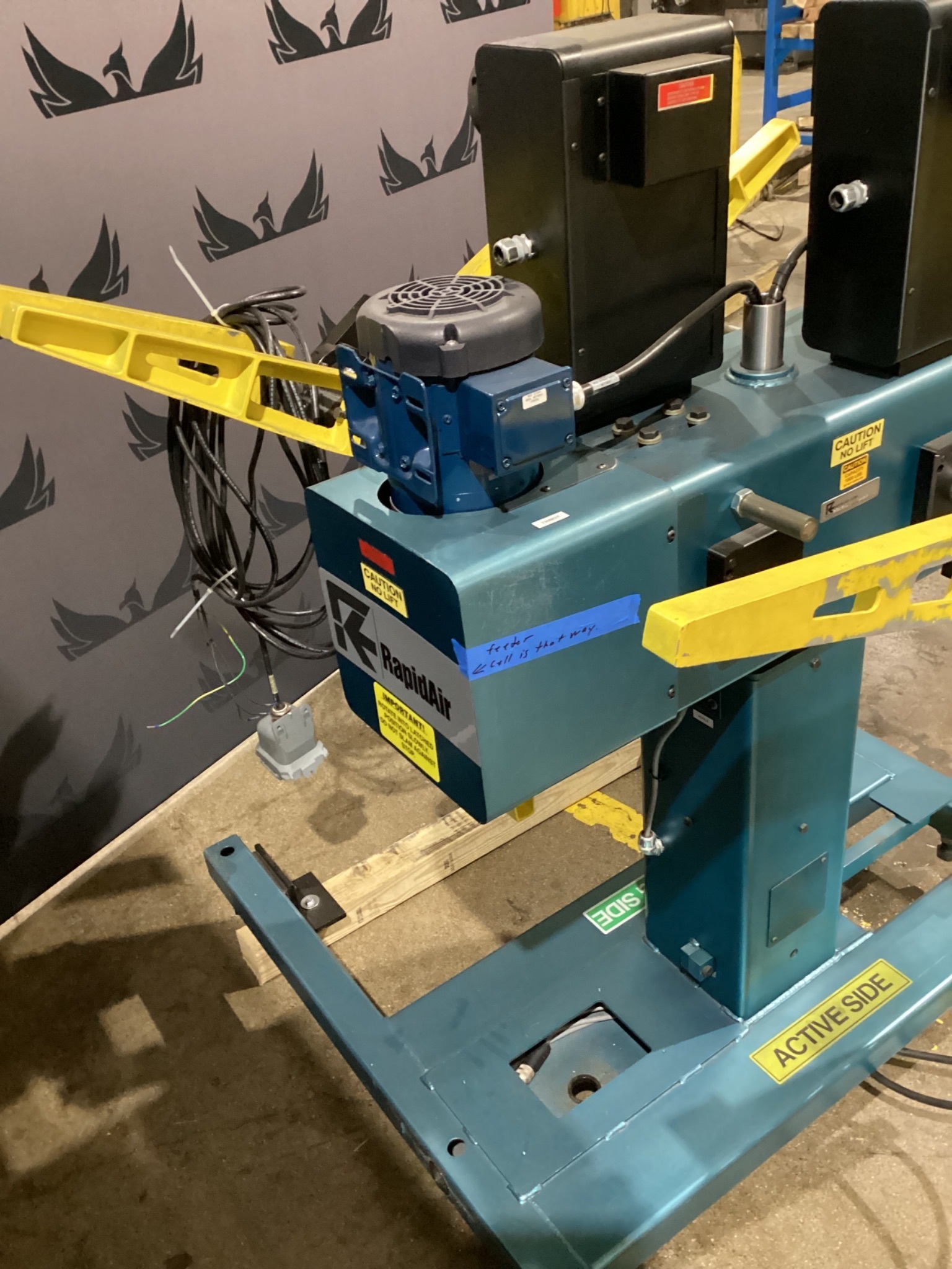 RAPID AIR RSA1500 Decoiler Stock Feed, 2021 Used 3