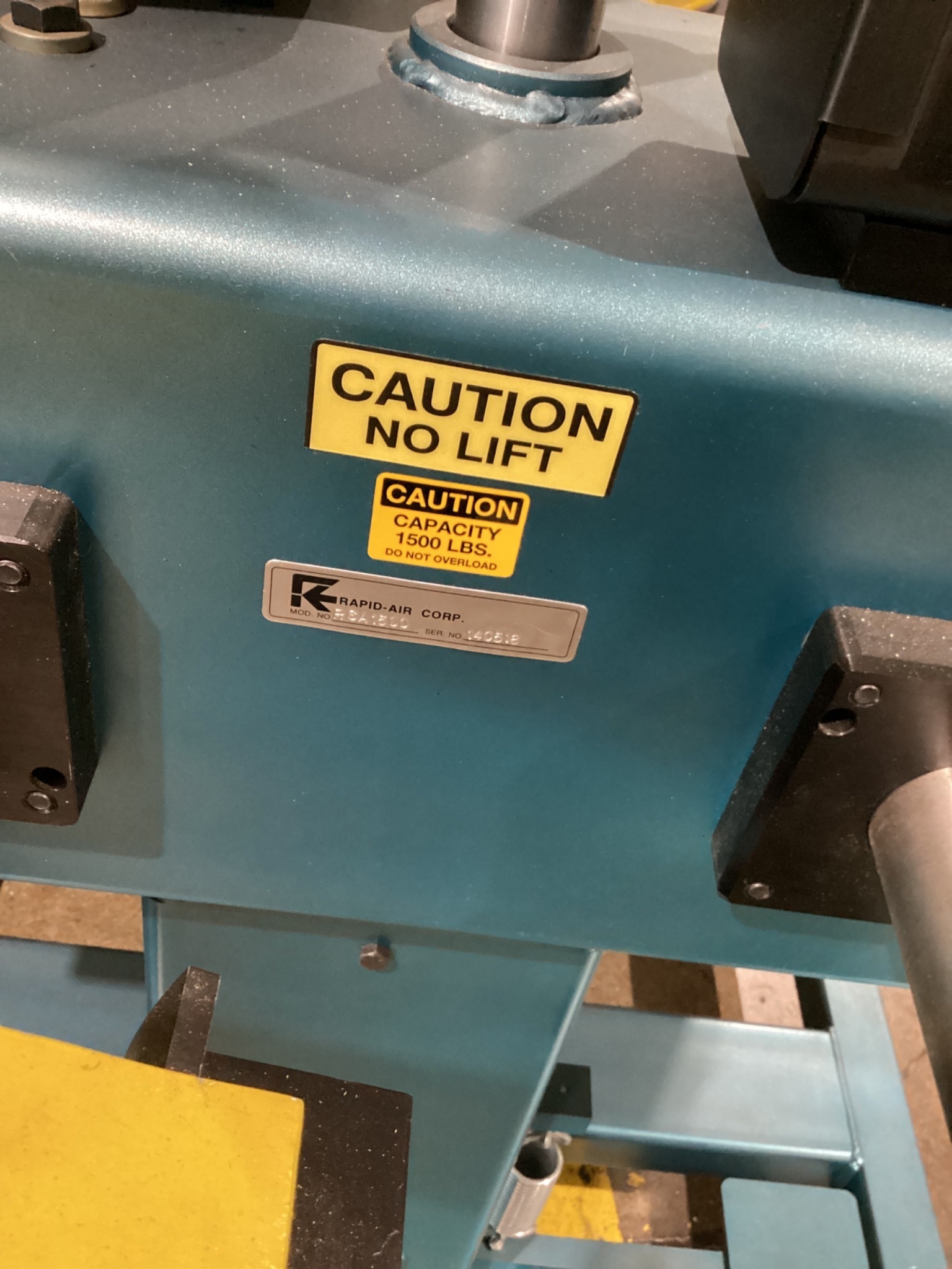 RAPID AIR RSA1500 Decoiler Stock Feed, 2021 Used 9