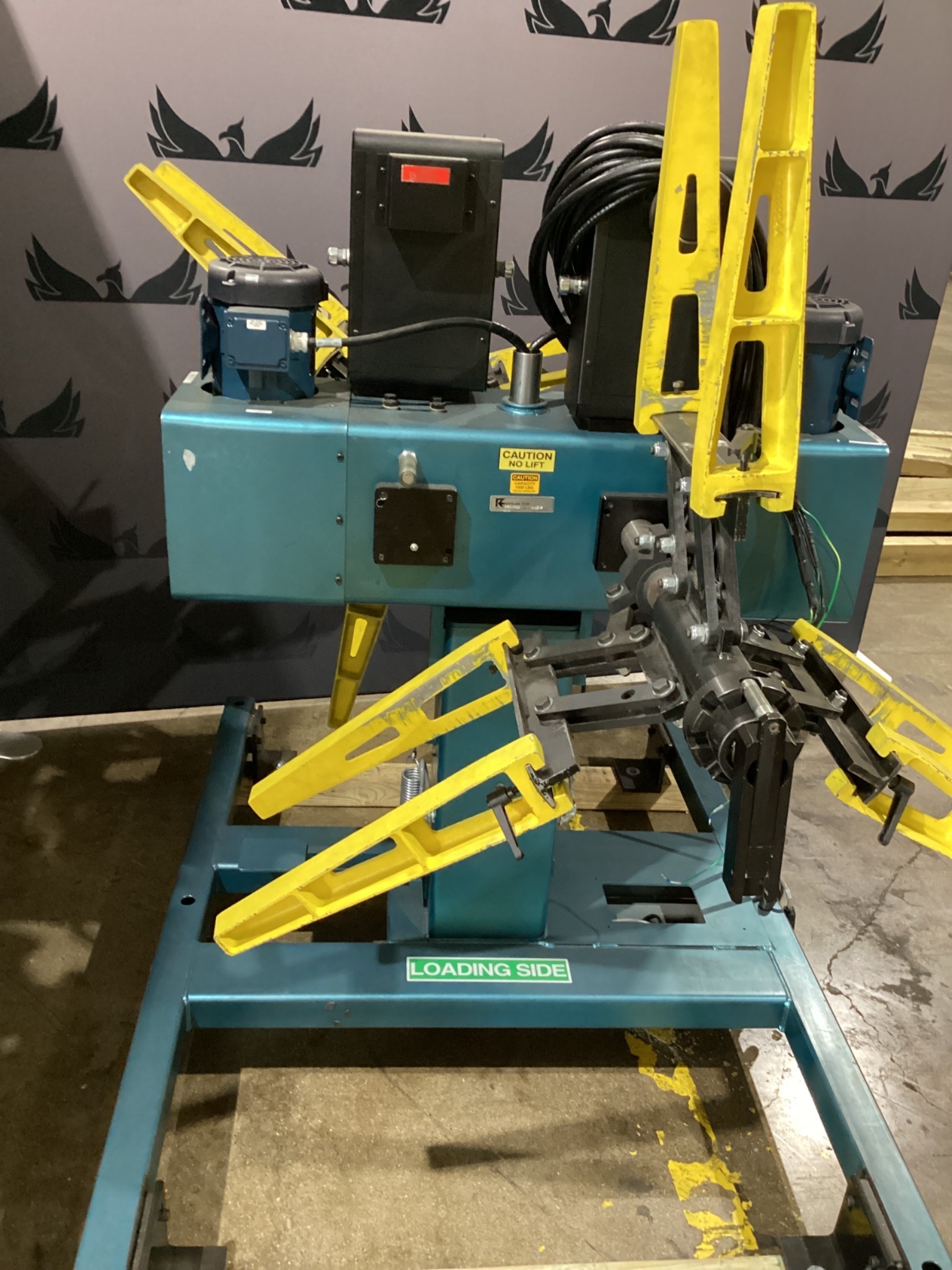 RAPID AIR RSA1500 Decoiler Stock Feed, 2021 Used 2