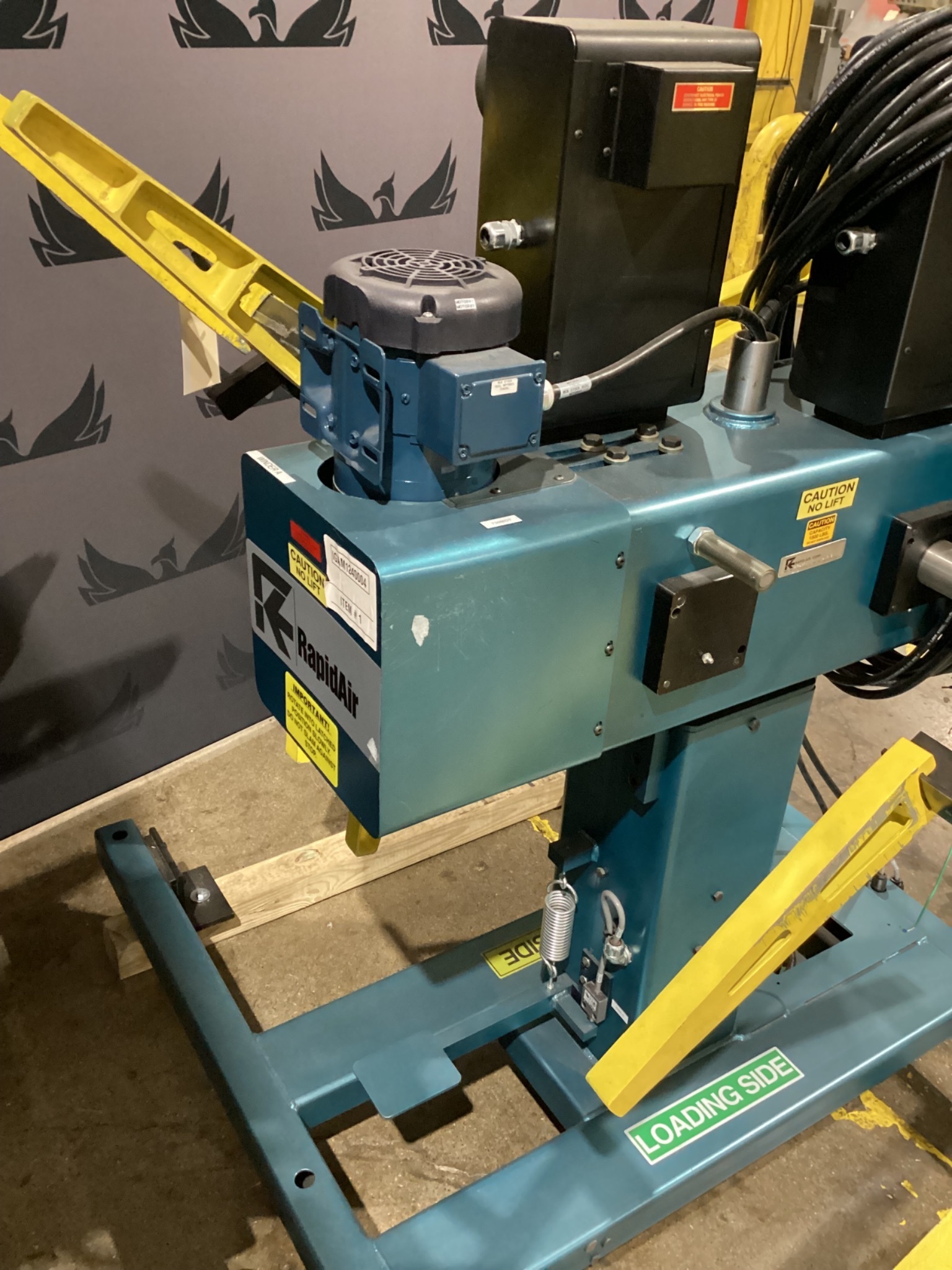 RAPID AIR RSA1500 Decoiler Stock Feed, 2021 Used 3