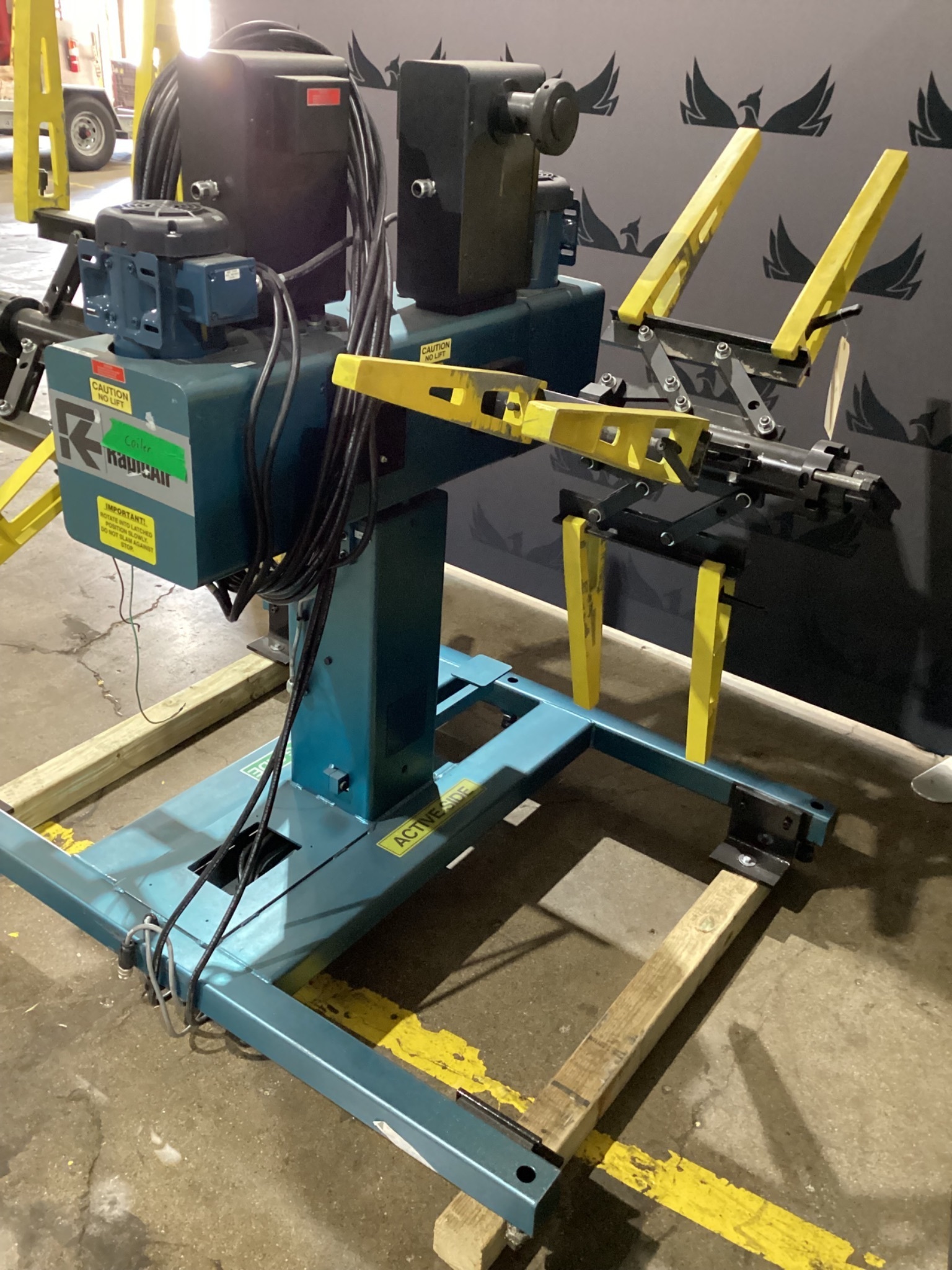 RAPID AIR RSA1500 Decoiler Stock Feed, 2021 Used 4