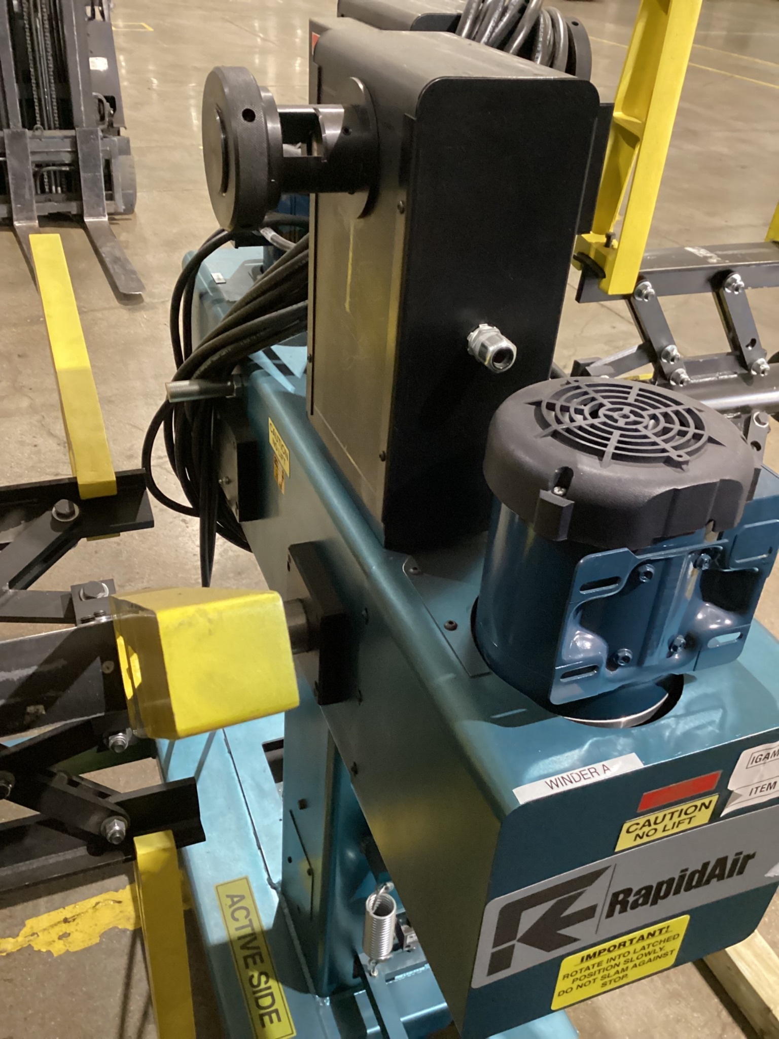 RAPID AIR RSA1500 Decoiler Stock Feed, 2021 Used 7