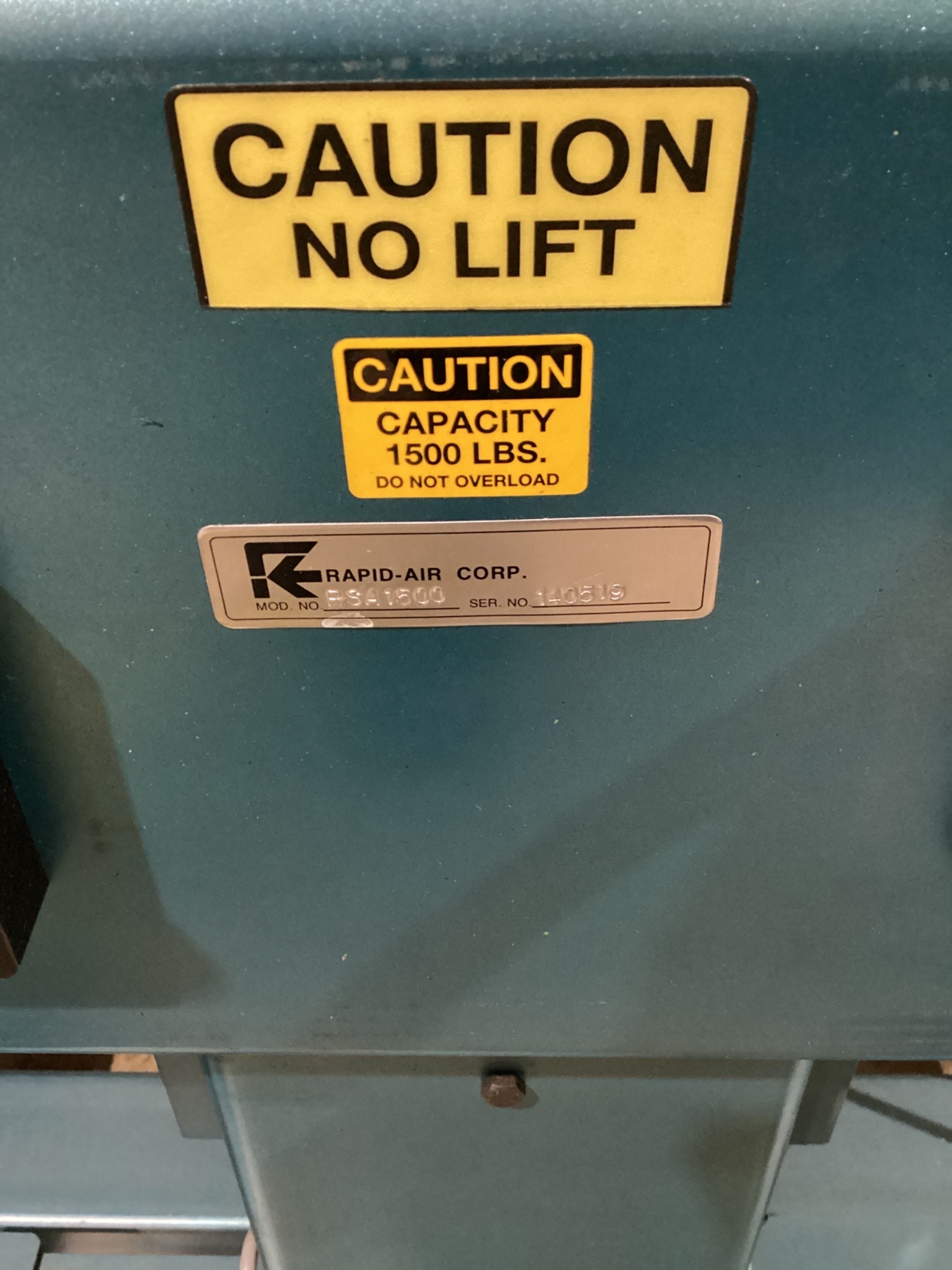 RAPID AIR RSA1500 Decoiler Stock Feed, 2021 Used 9