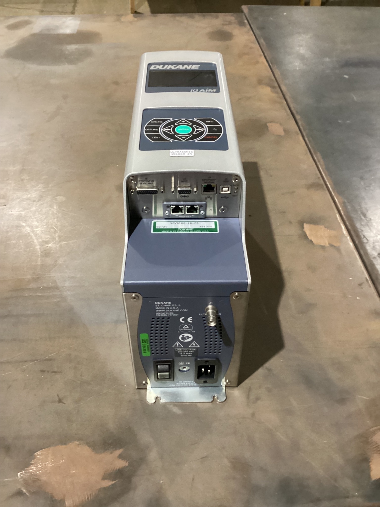 DUKANE iQ-Aim Series 30VB180-2R-C3 Ultrasonic Generator USED 1