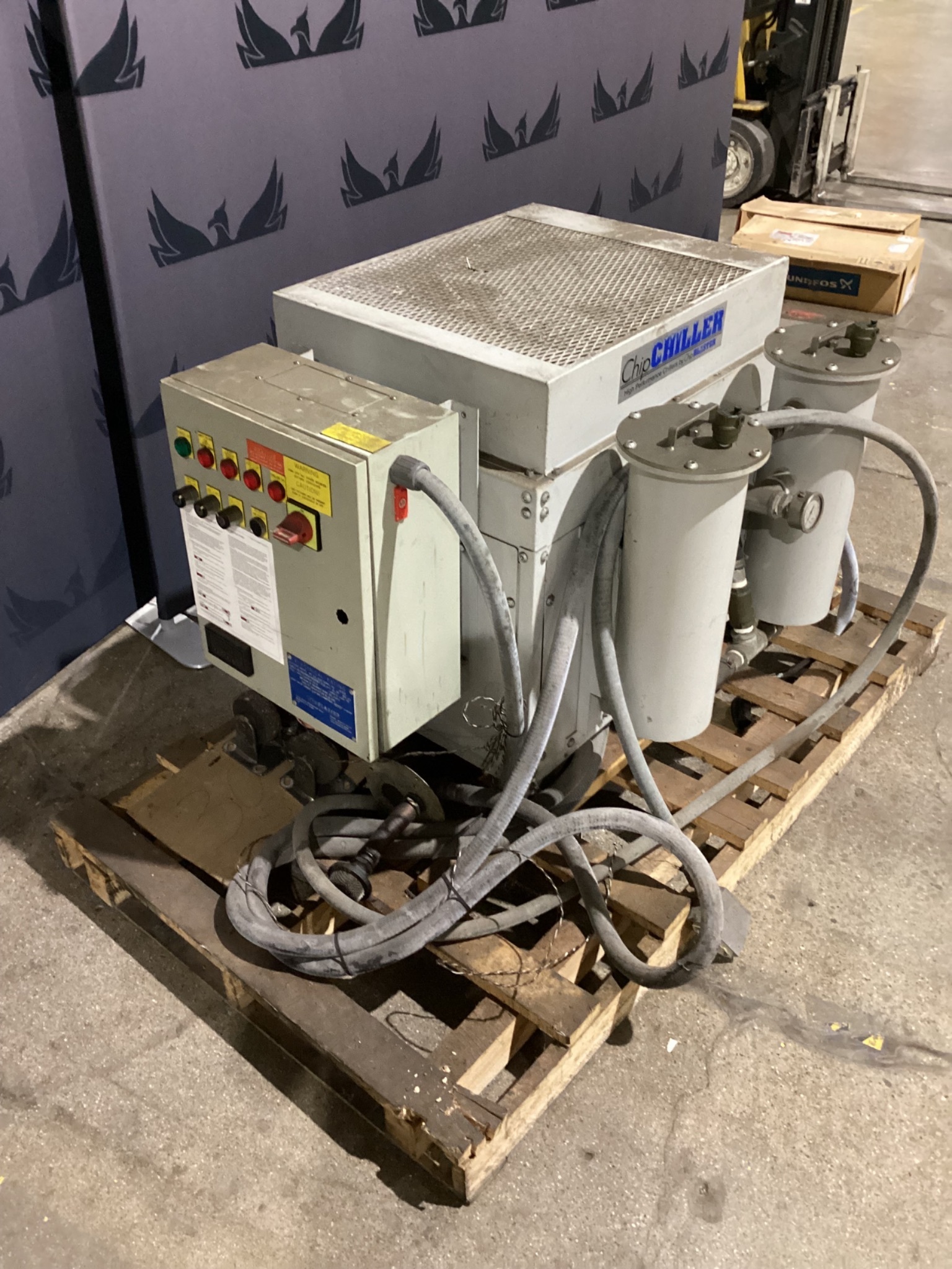CHIPBLASTER SA-34K Chiller System USED 1