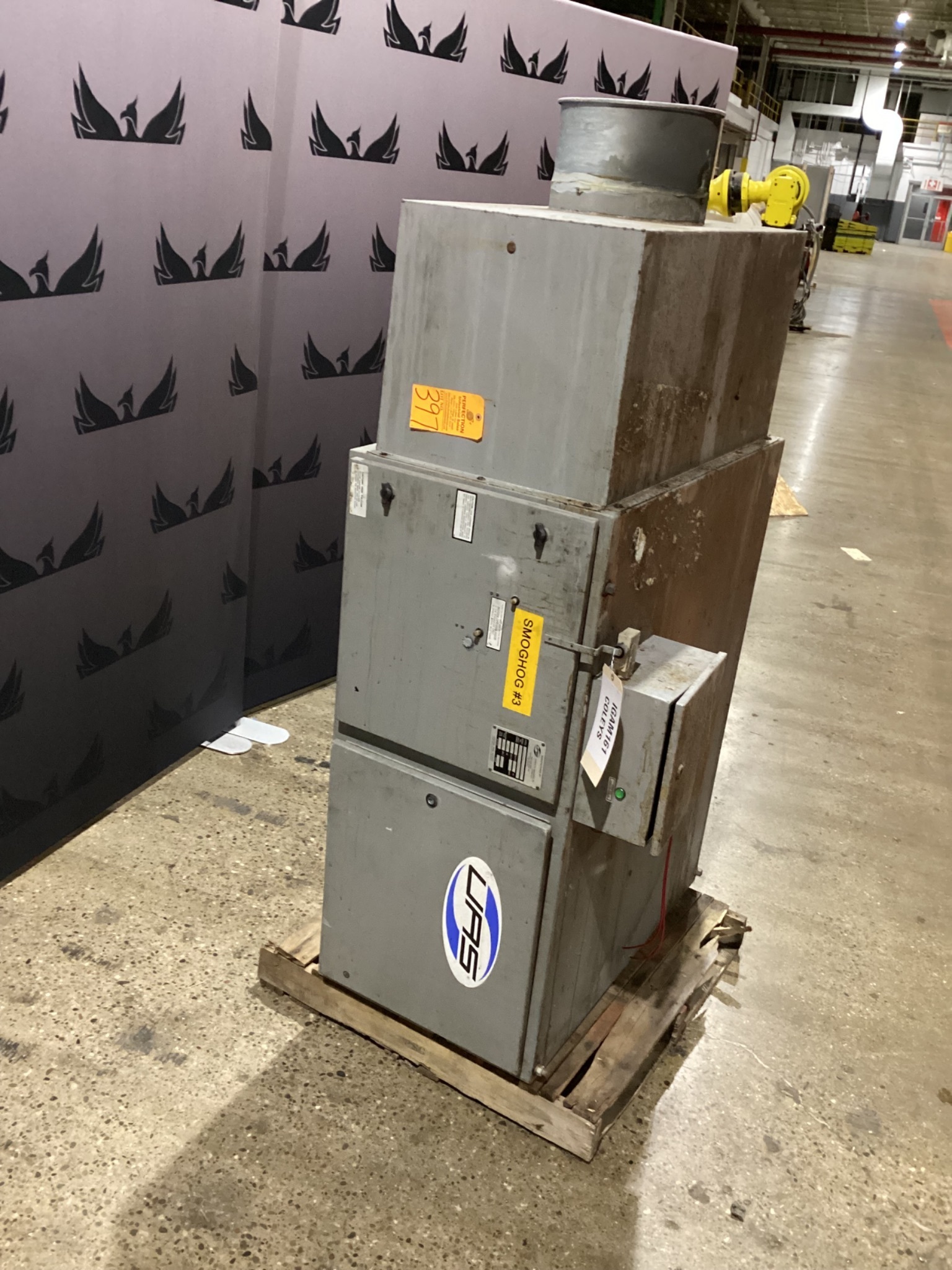 UNITED AIR SPECIALISTS SHN-20-H MIST COLLECTOR USED 0