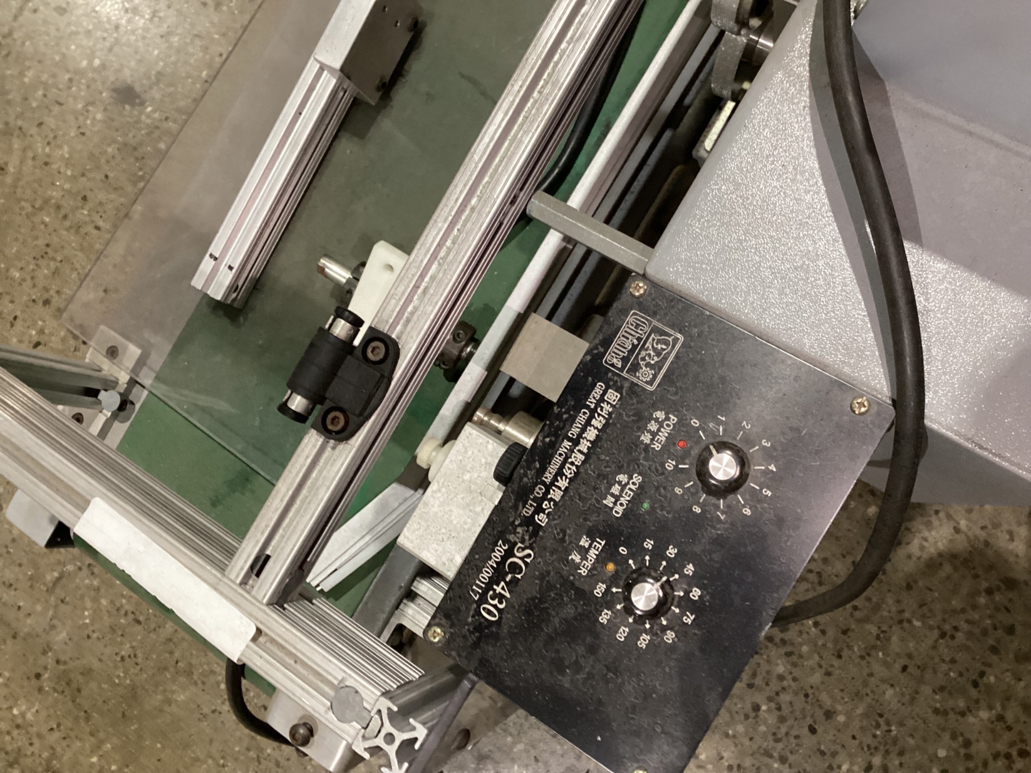 TAKA AS-01P PLASTIC BAG SEALERS USED 8