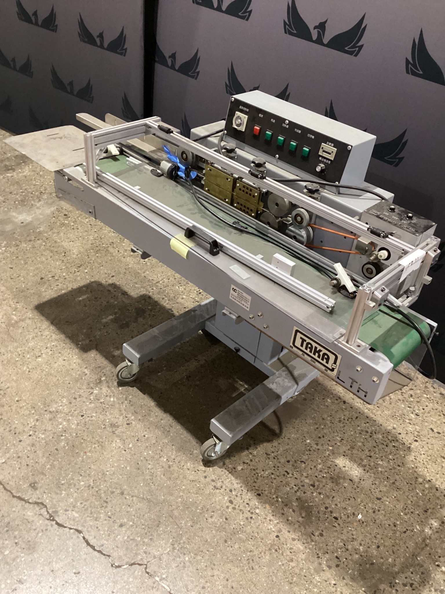 TAKA AS-01P PLASTIC BAG SEALERS USED 10