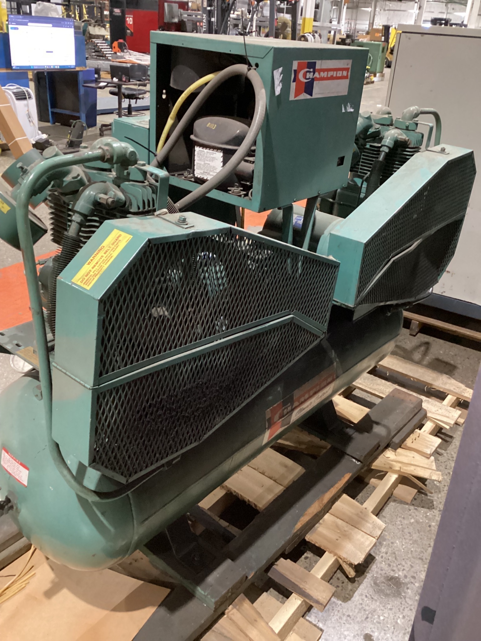 CHAMPION 8010 AIR COMPRESSOR USED 3