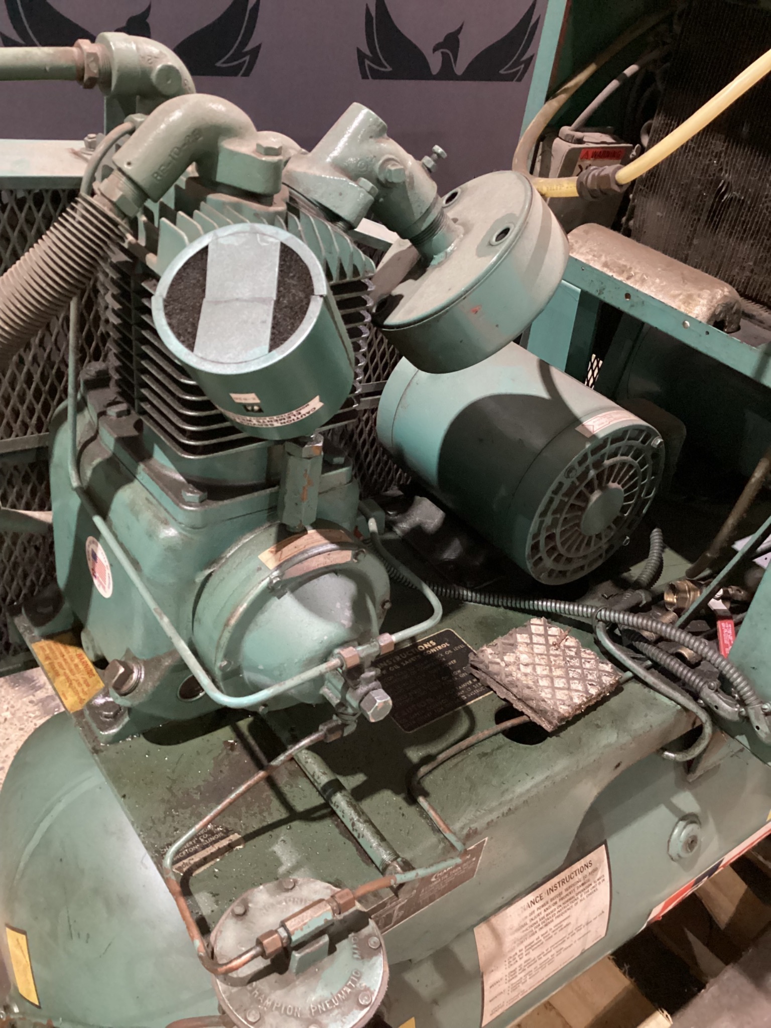 CHAMPION 8010 AIR COMPRESSOR USED 8