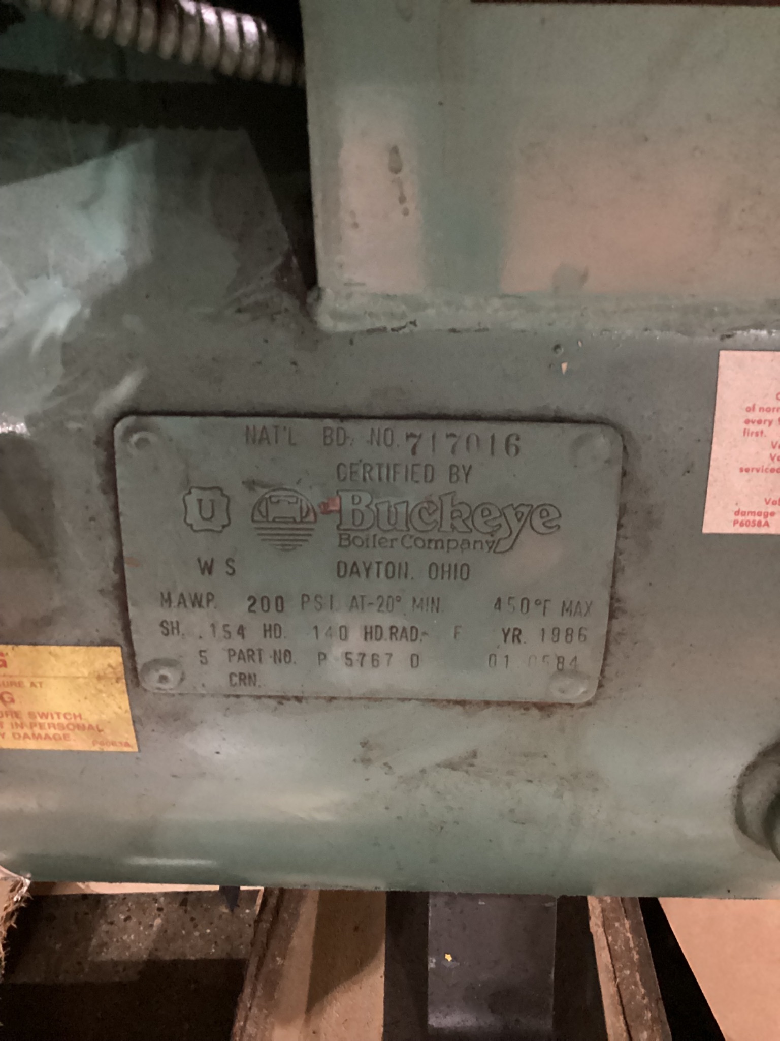 CHAMPION 8010 AIR COMPRESSOR USED 14