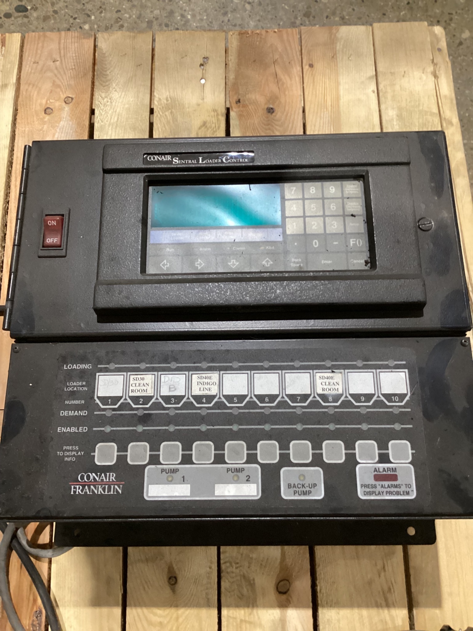 CONAIR 107-435-01 SENTRAL LOADER CONTROL USED 1