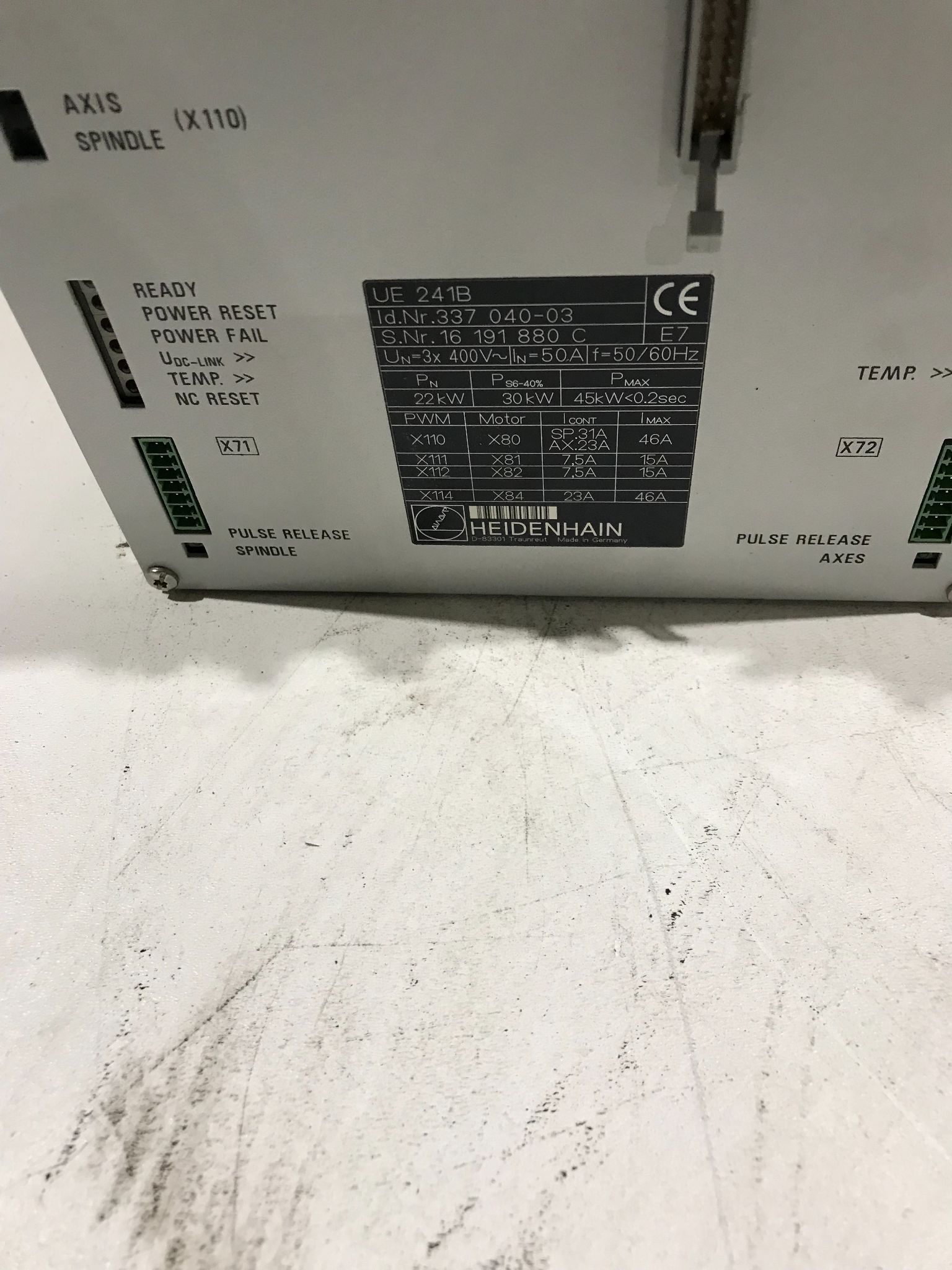 HEIDENHAIN UE241B DRIVES NEW NO BOX 4