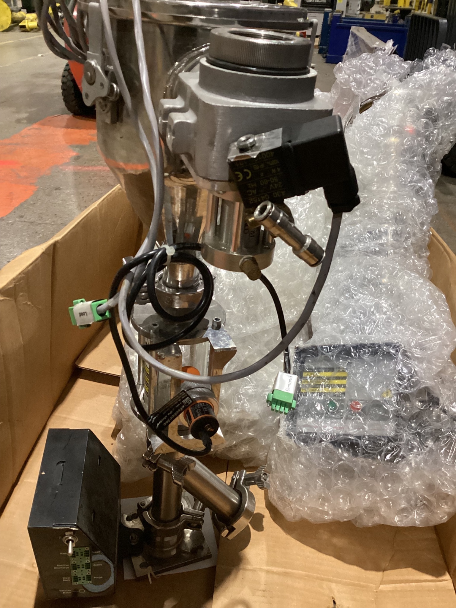 CONAIR K2CR K-Loader Vacuum Receiver w/ Universal Terminal Box USED 5