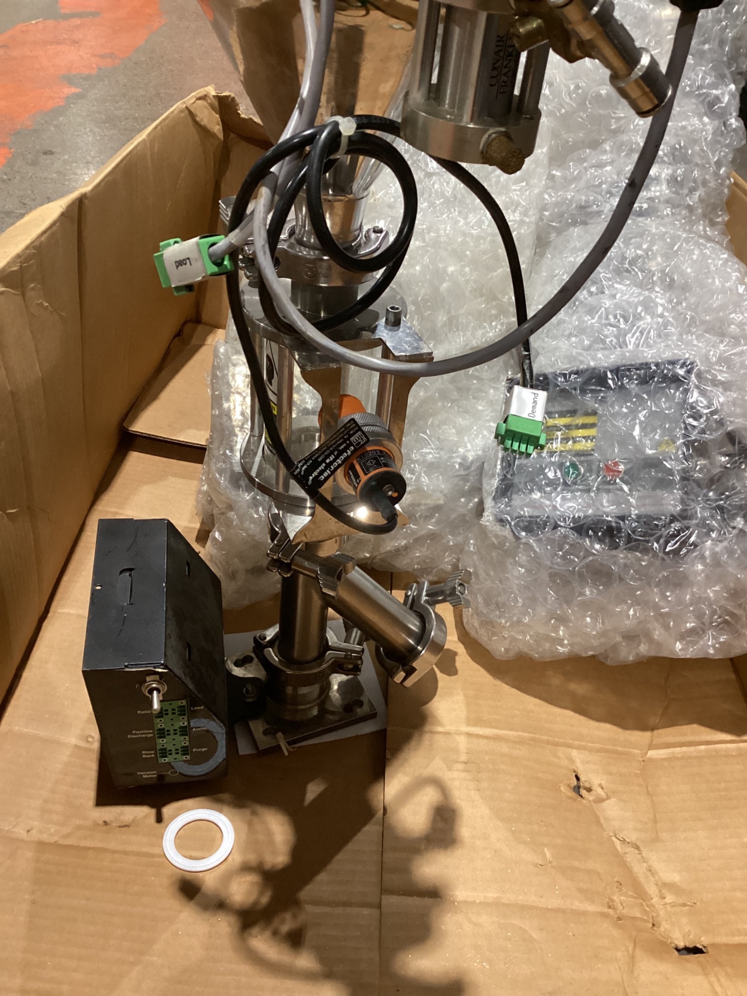 CONAIR K2CR K-Loader Vacuum Receiver w/ Universal Terminal Box USED 6