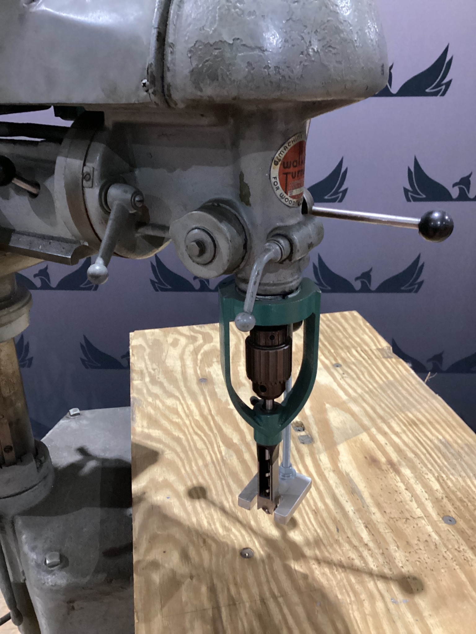 WALKER TURNER 2ft Radial Arm Drill USED 2