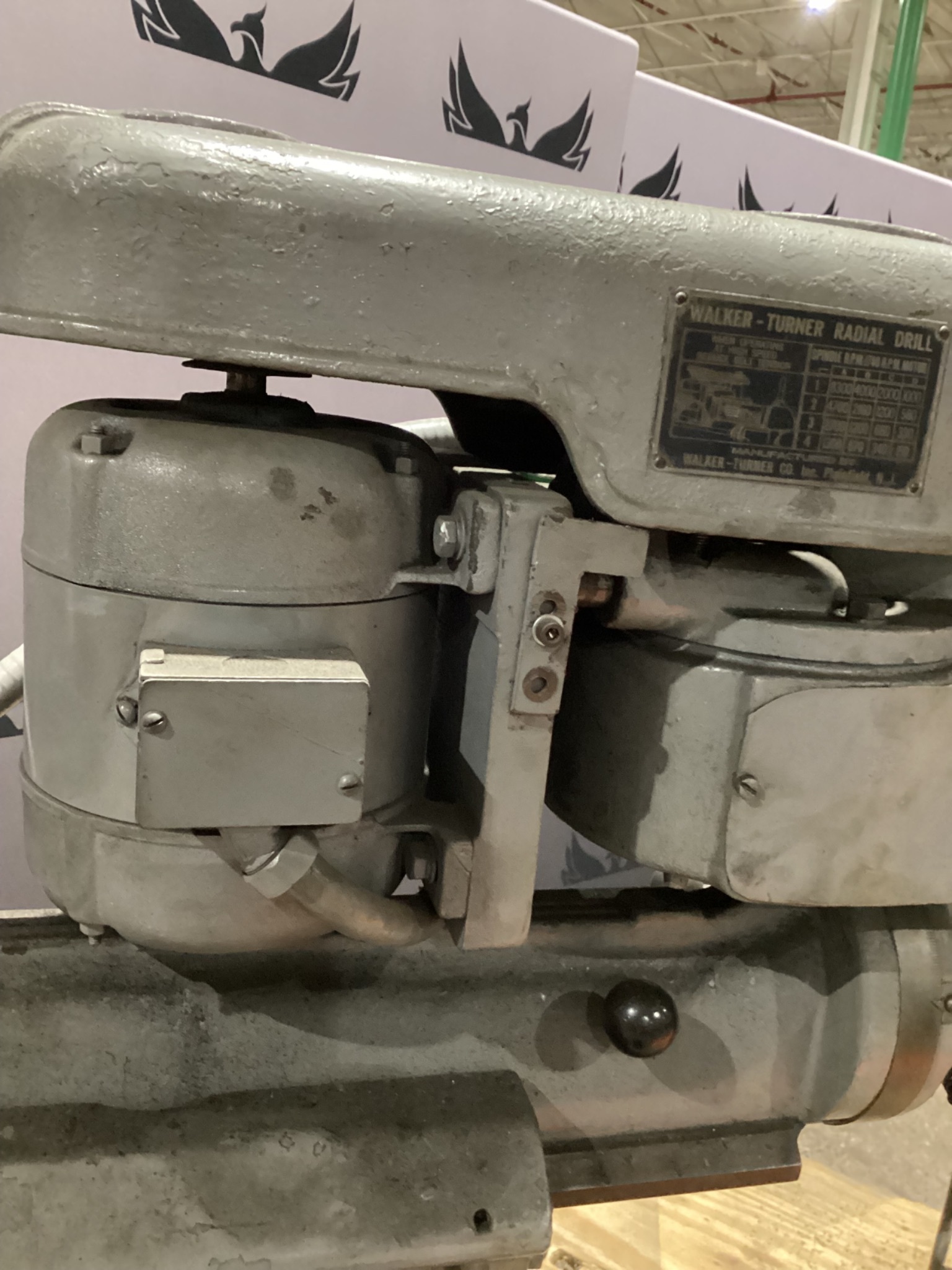 WALKER TURNER 2ft Radial Arm Drill USED 3