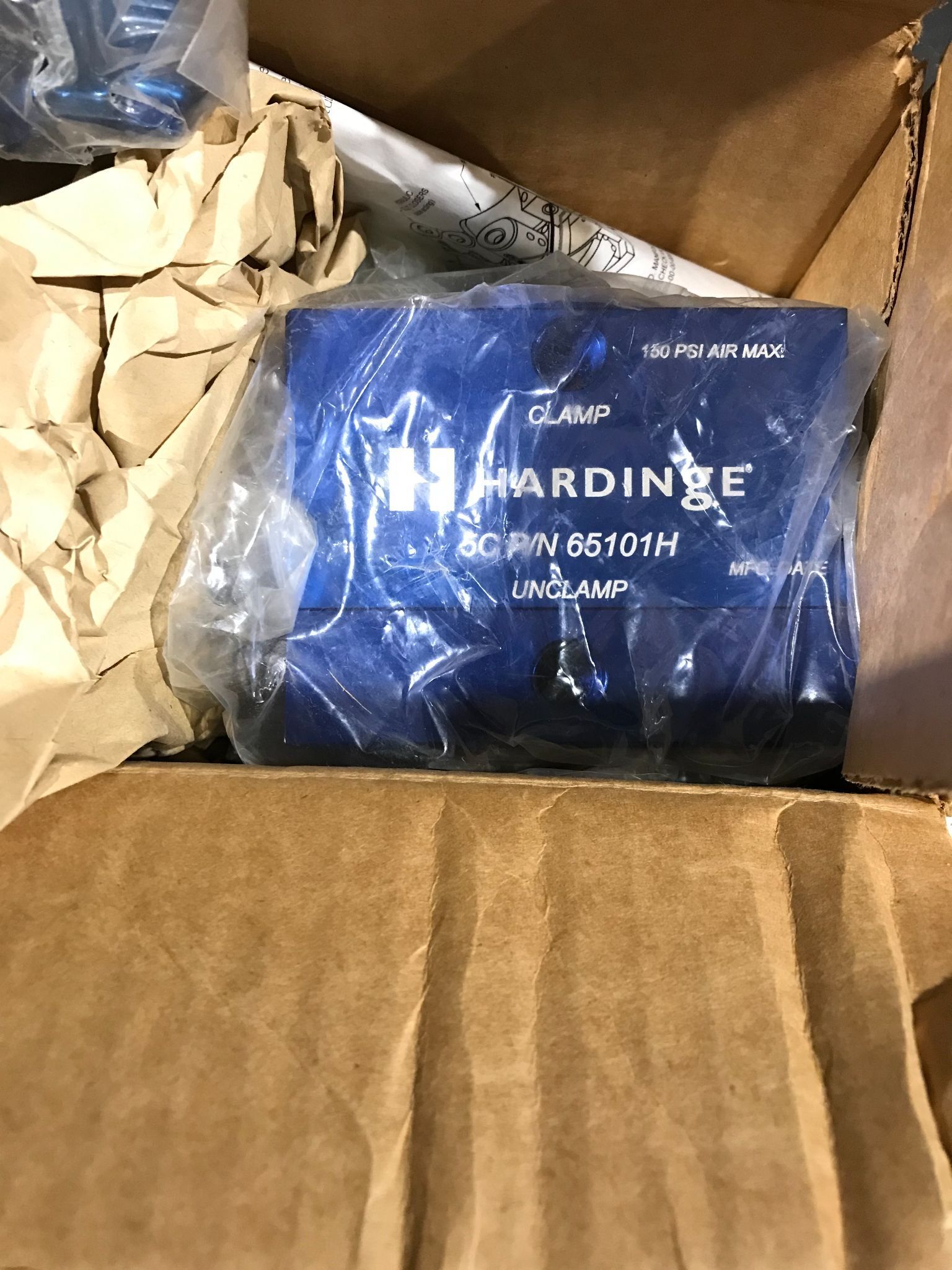 HARDINGE 65101H CLAMP NEW IN BOX 2