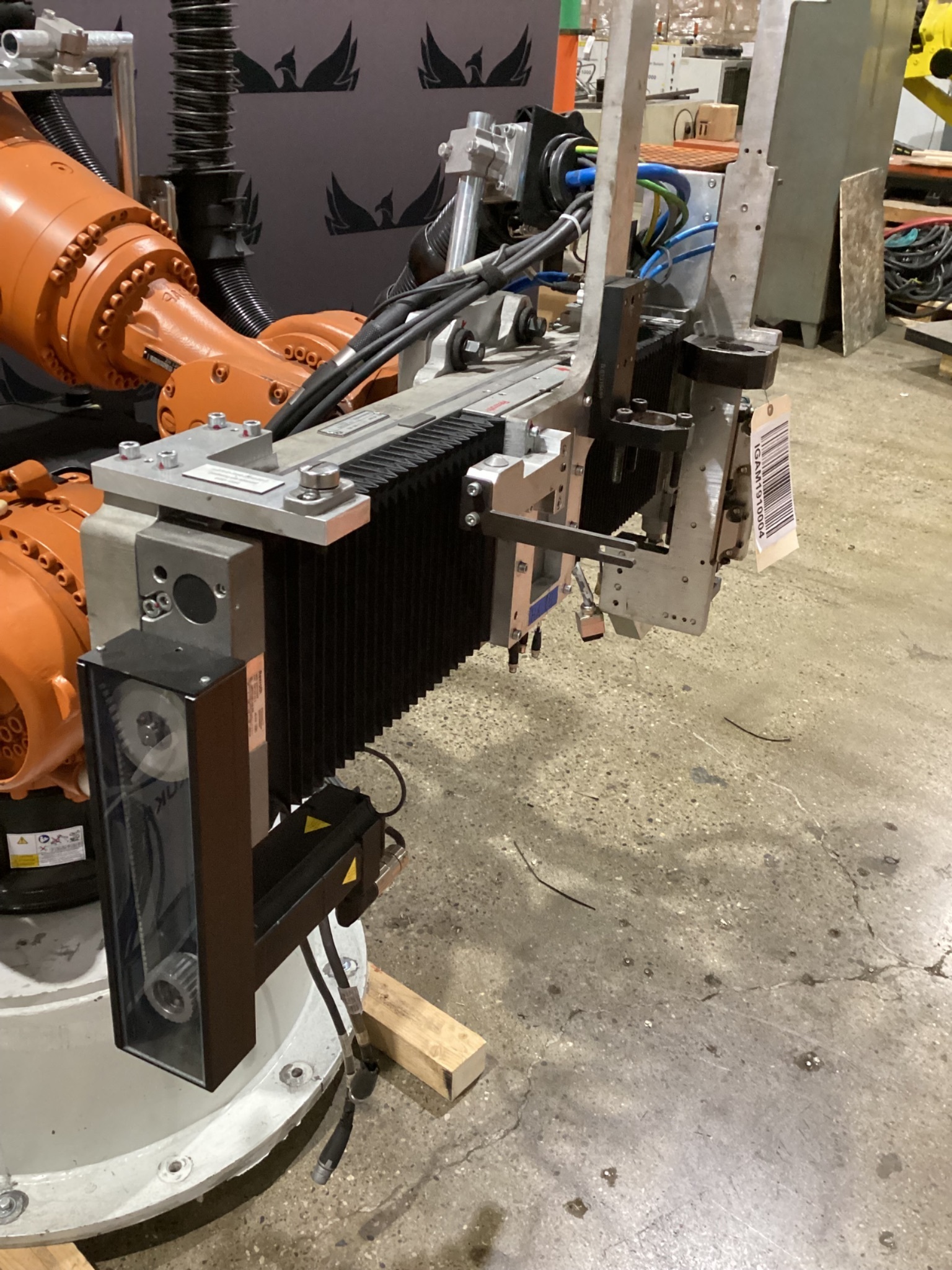 KUKA KR 120 R1800 nano Robot w/ KR C4 NA Controls, Missing Cable Set USED 3