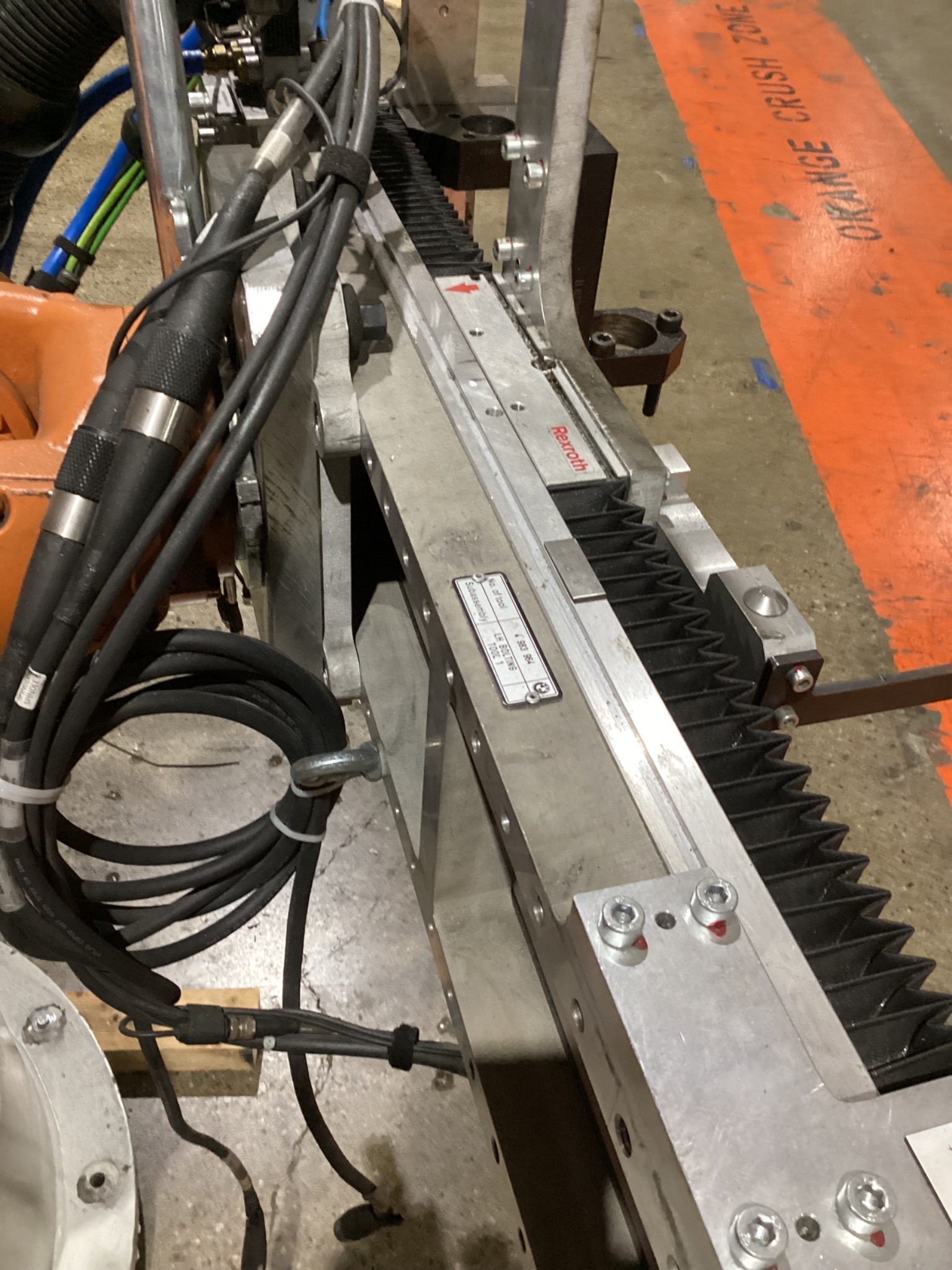 KUKA KR 120 R1800 nano Robot w/ KR C4 NA Controls, Missing Cable Set USED 15