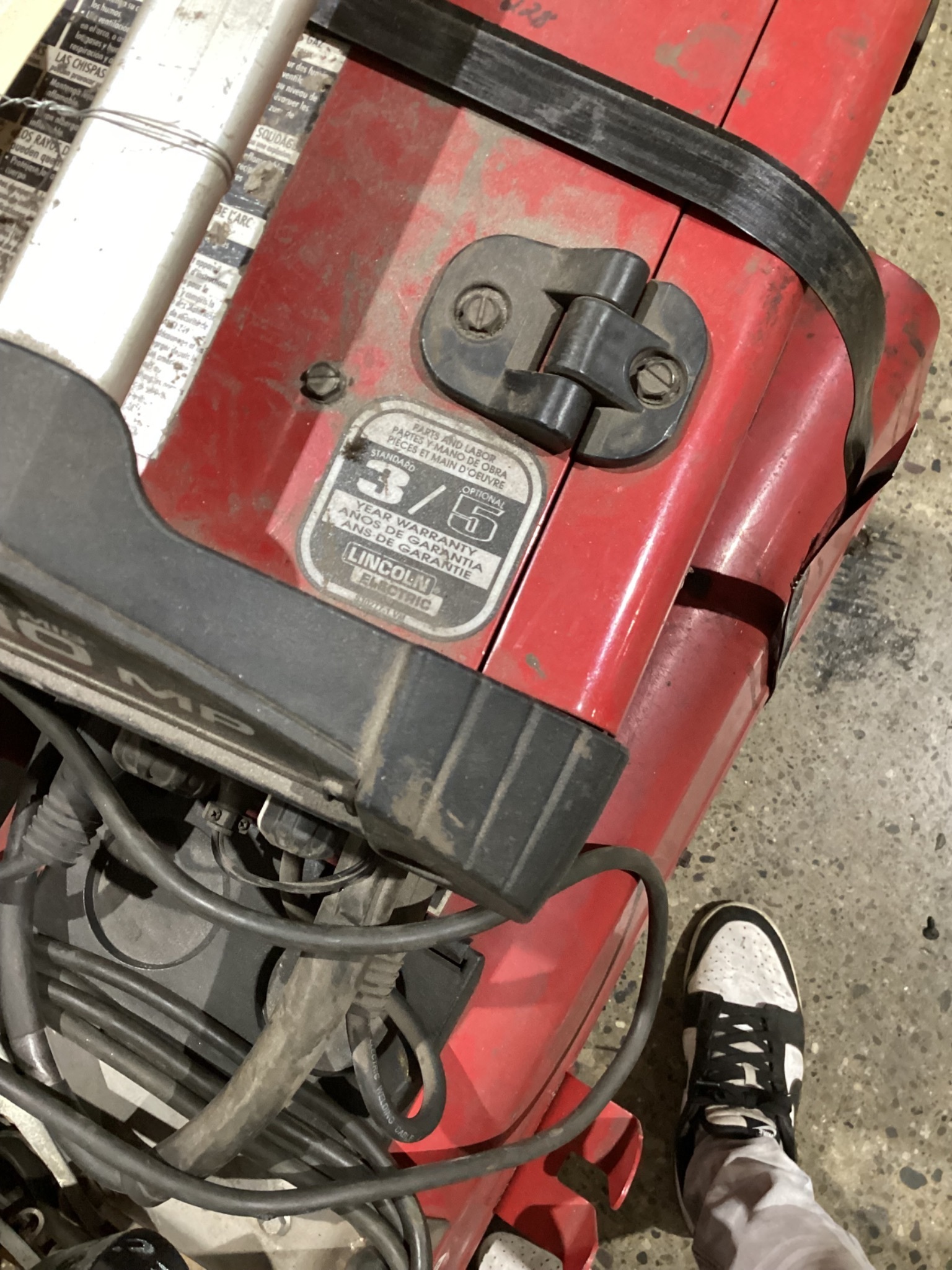 LINCOLN ELECTRIC PRECISION TIG 185 and POWER MIG 210MP Combination Unit USED 3