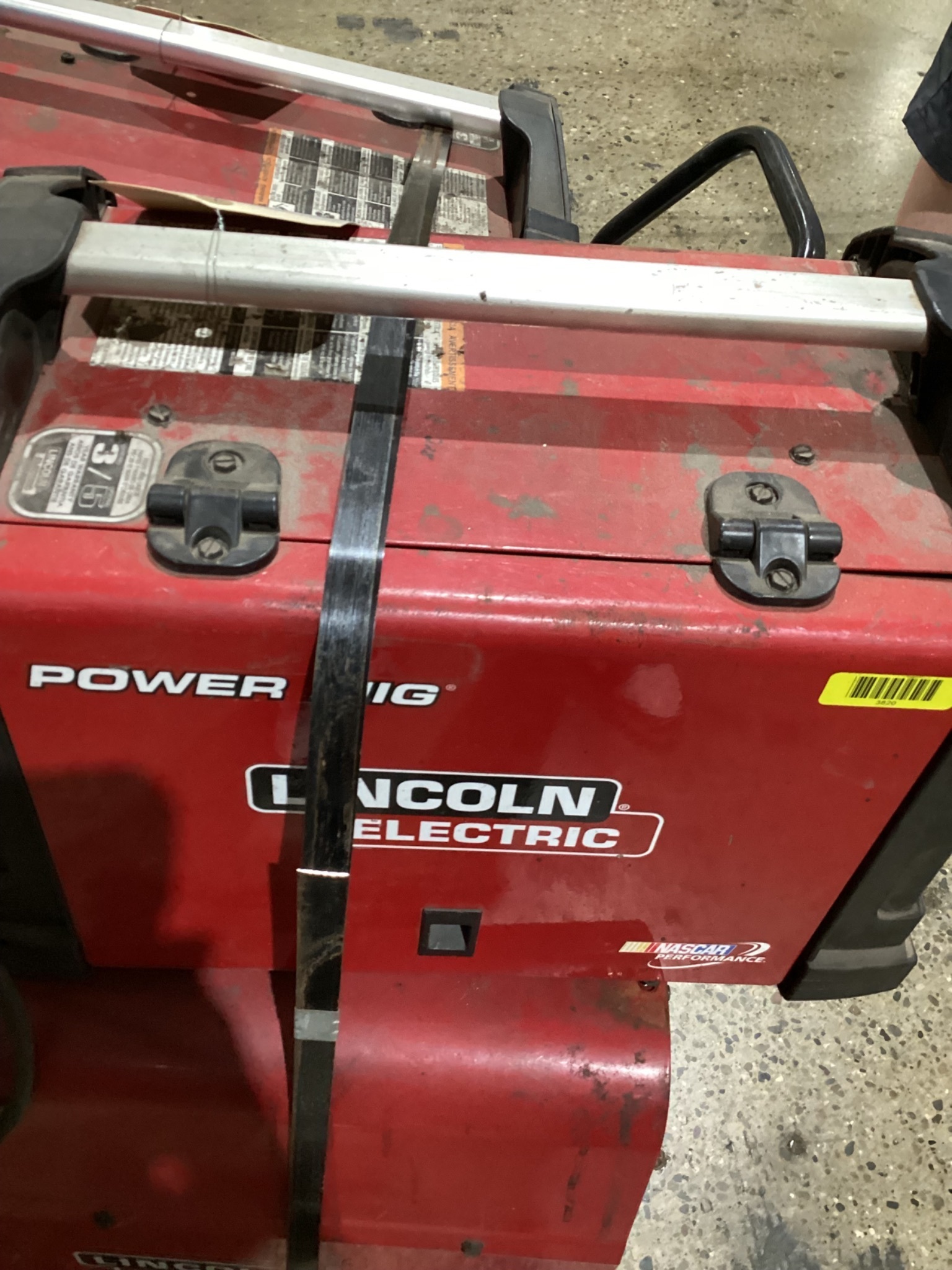 LINCOLN ELECTRIC PRECISION TIG 185 and POWER MIG 210MP Combination Unit USED 5