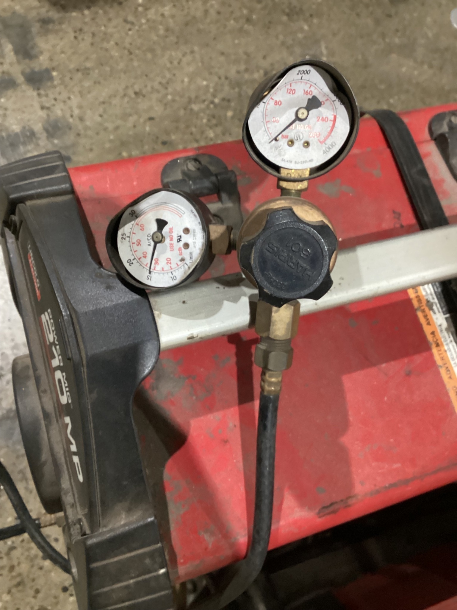 LINCOLN ELECTRIC PRECISION TIG 185 and POWER MIG 210MP Combination Unit USED 6