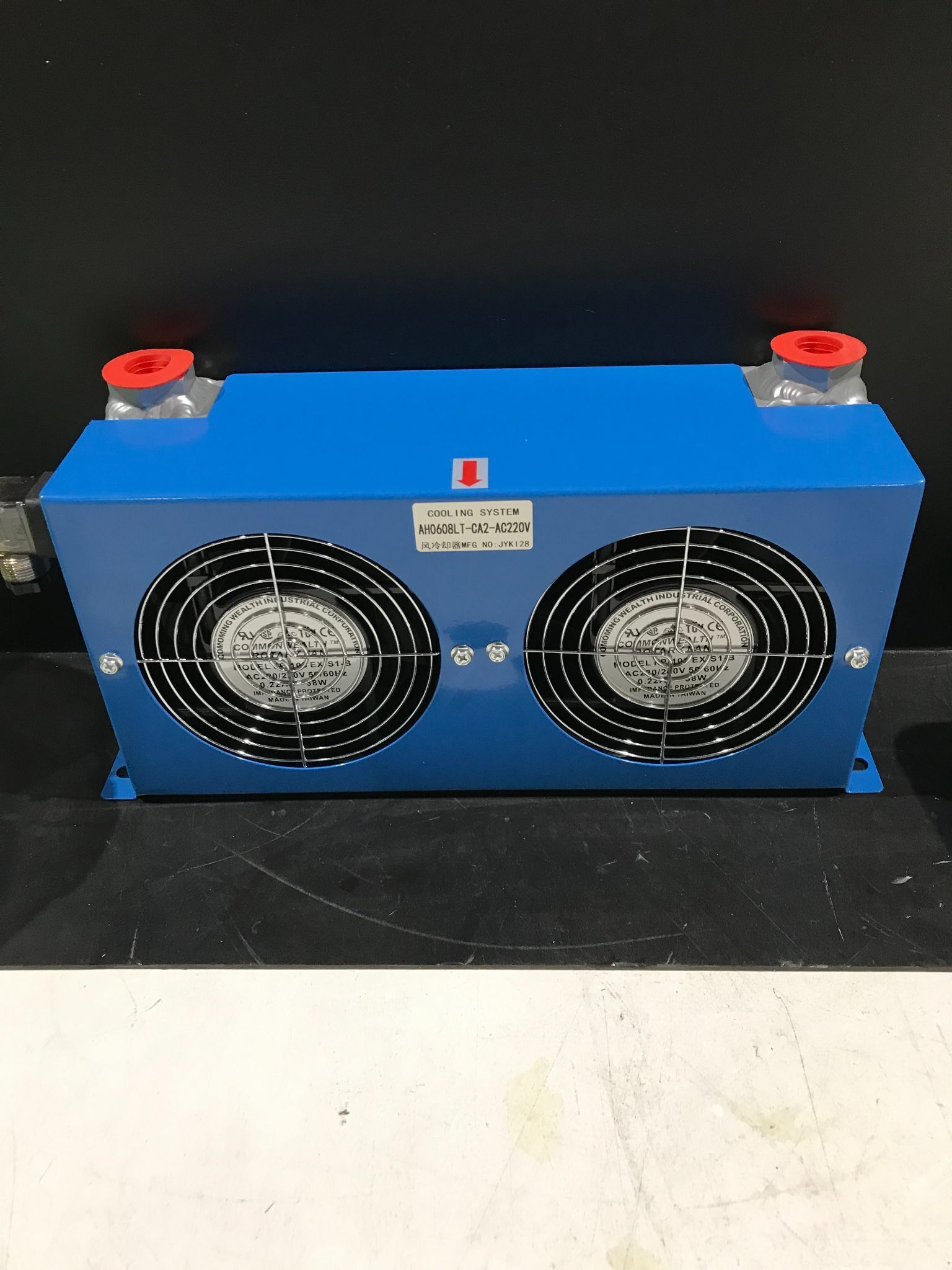 COOLBIT AH0608LT-CA2-AC220V DOUBLE COOLING FAN UNIT NEW 1