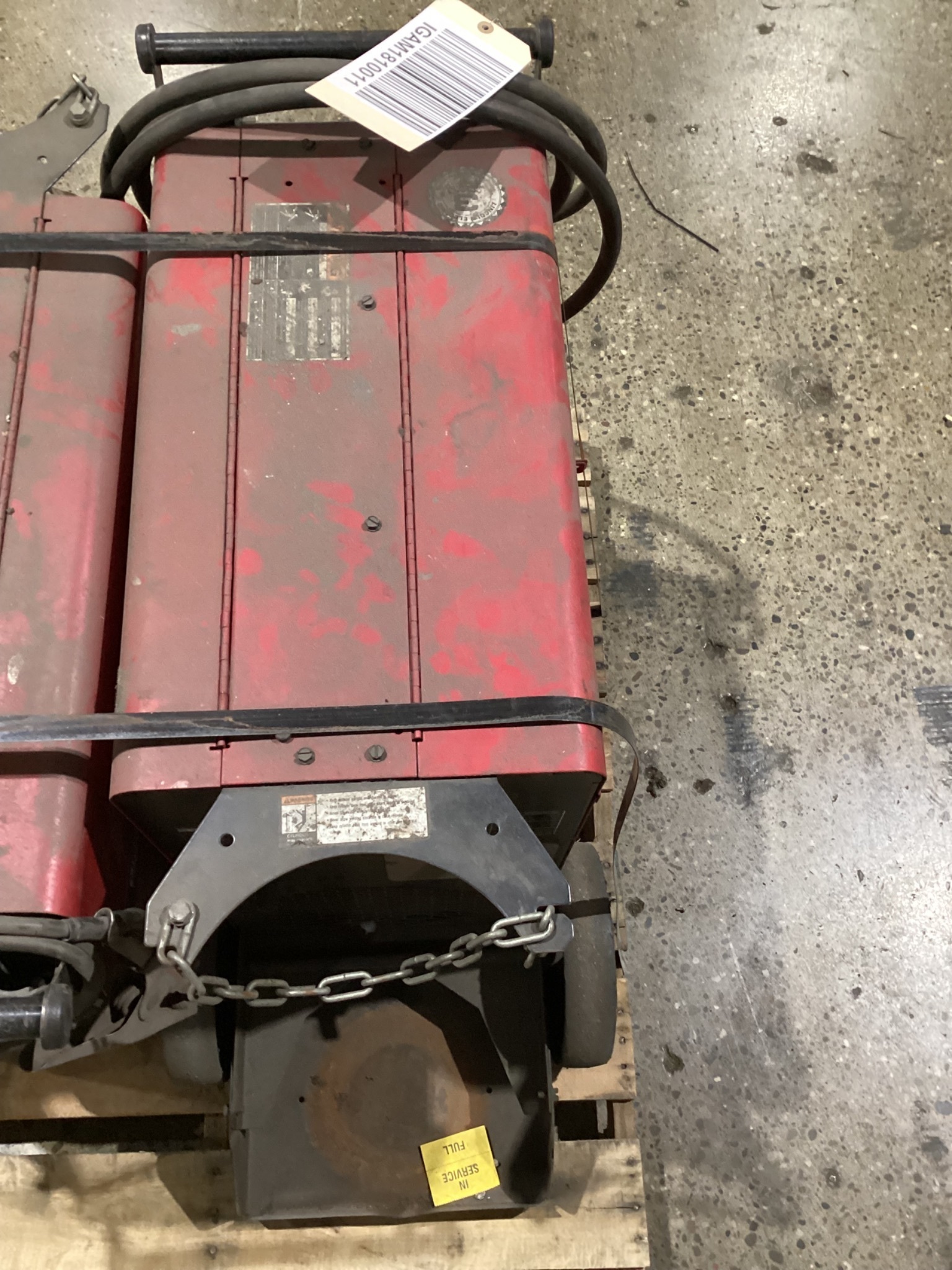 LINCOLN ELECTRIC POWER MIG 300 WELDER USED 4