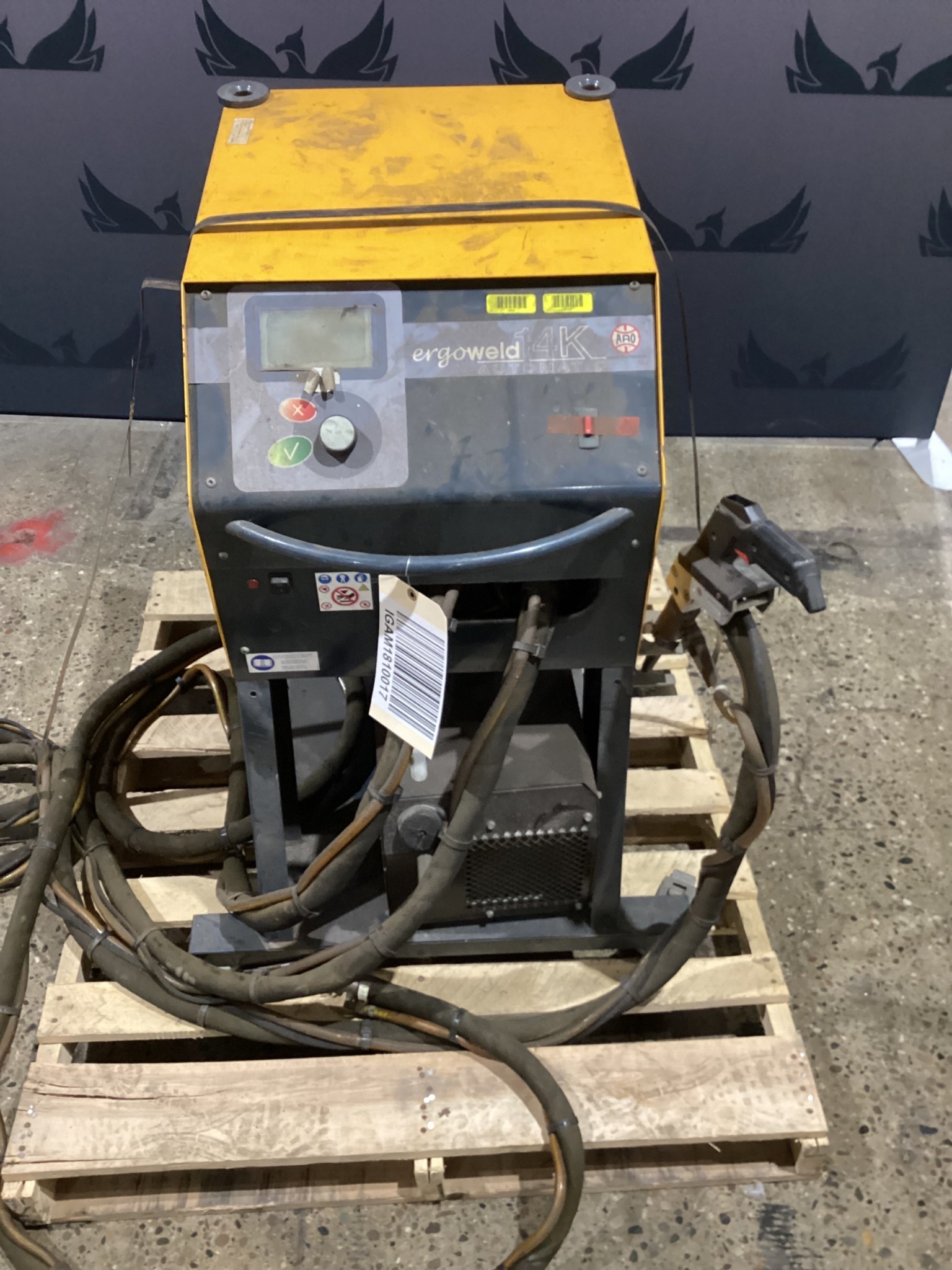 ARO ERGOWELD 14K V4 Mobile Spot Welder USED 0