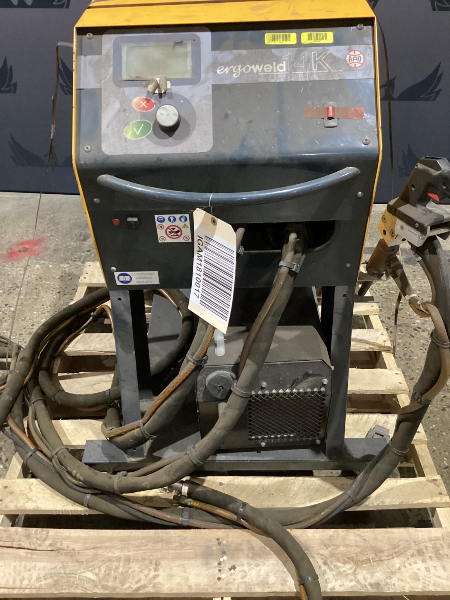 ARO ERGOWELD 14K V4 Mobile Spot Welder USED 6