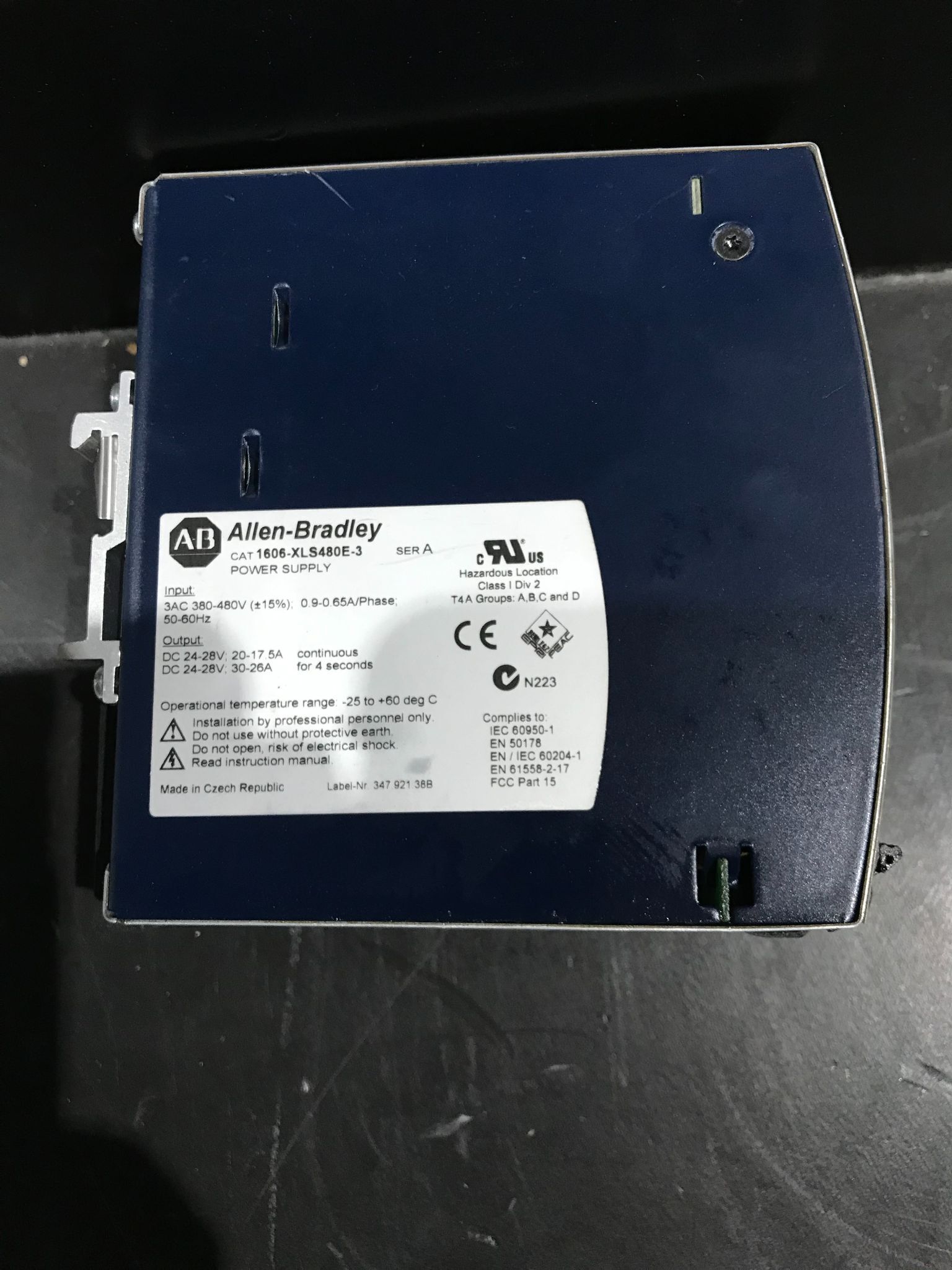 ALLEN-BRADLEY 1606-XLS480E-3 POWER SUPPLY NEW 2