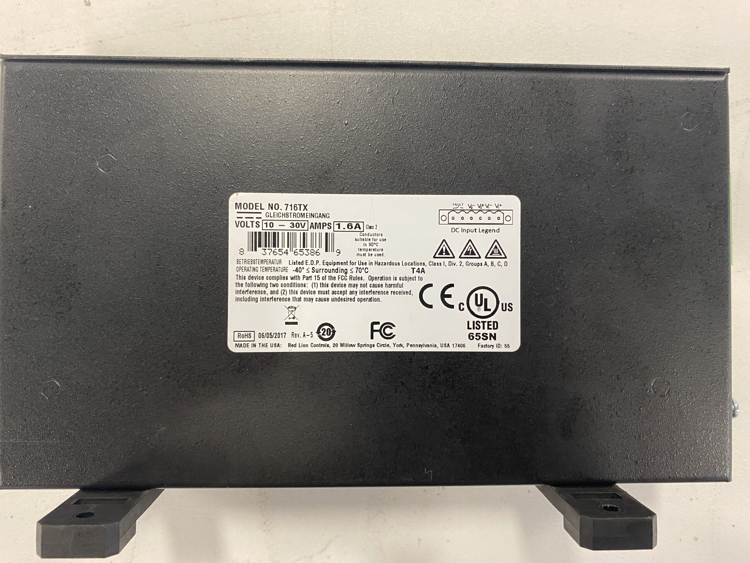 N-TRON 716TX ETHERNET SWITCH USED 2