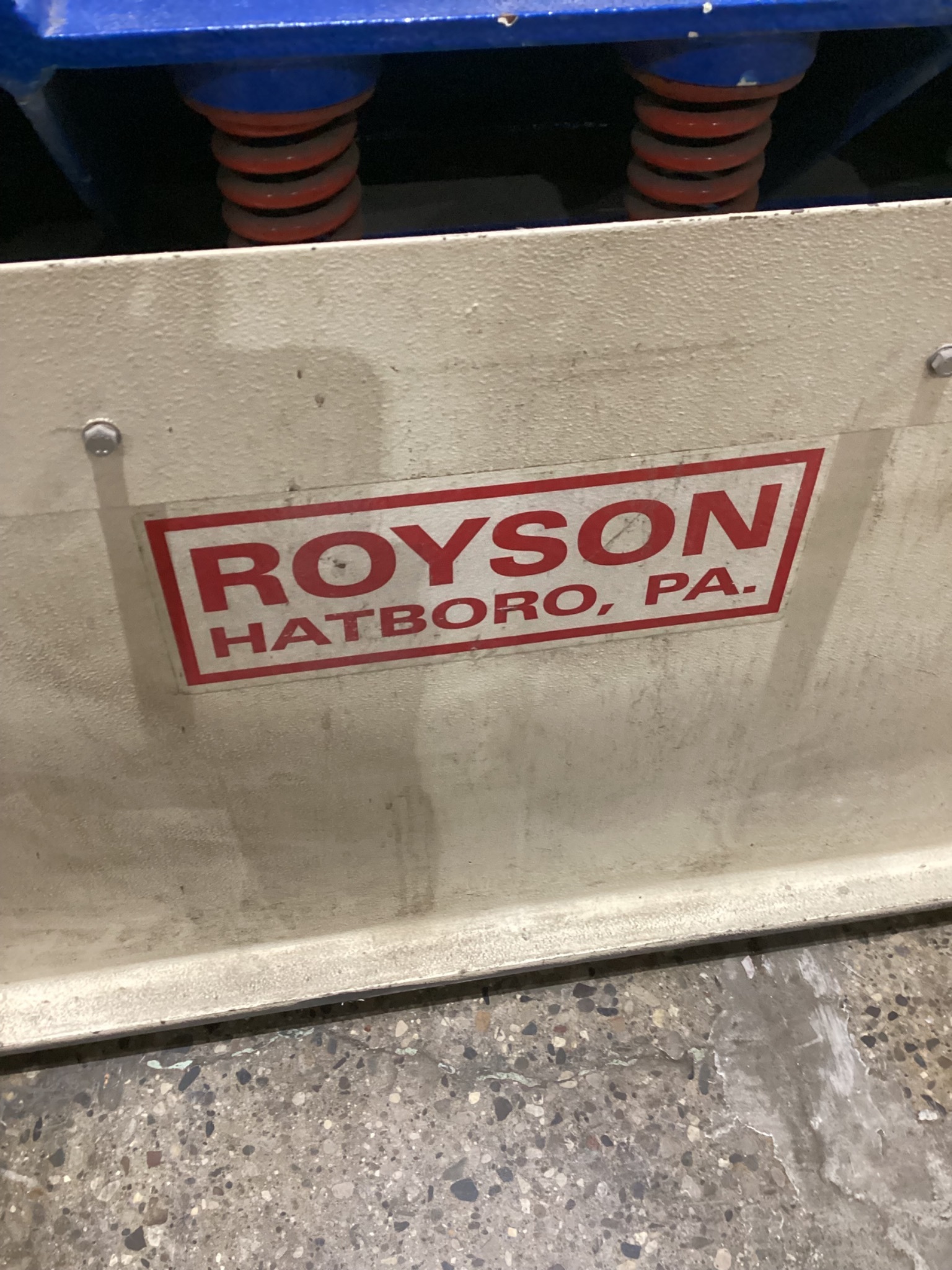 ROYSON CTT-15 Parts Tumbler USED 10