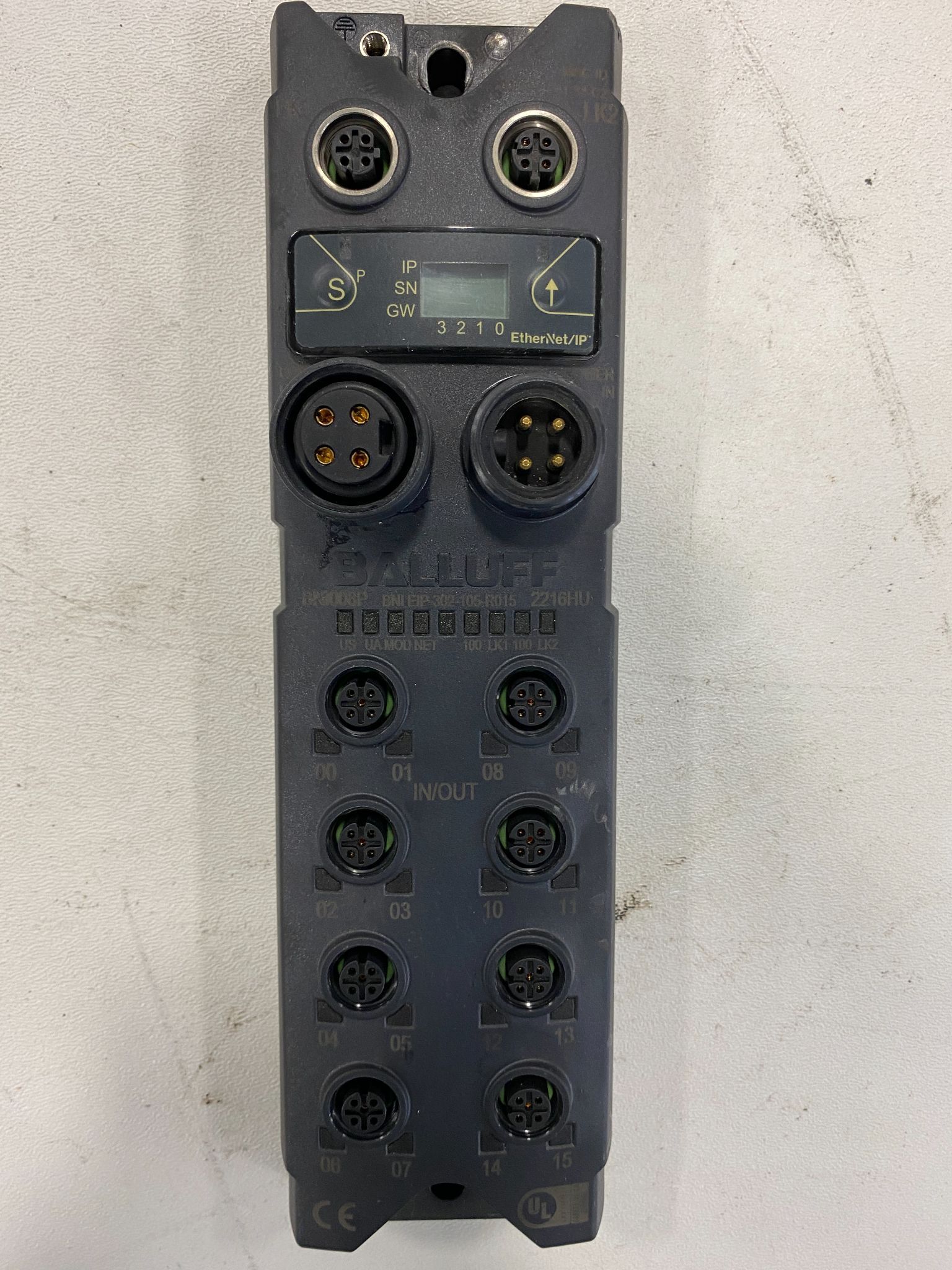 BALLUFF BNI EIP-302-105-R015 DIGITAL I/O 0