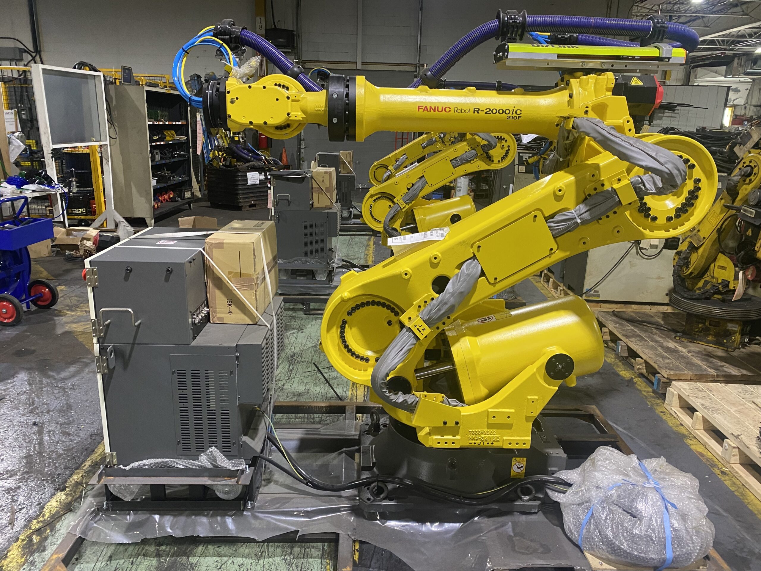 FANUC - R-2000iC/210F w/ R30iB PLUS Controls & Leoni Dress Pack NEW 1