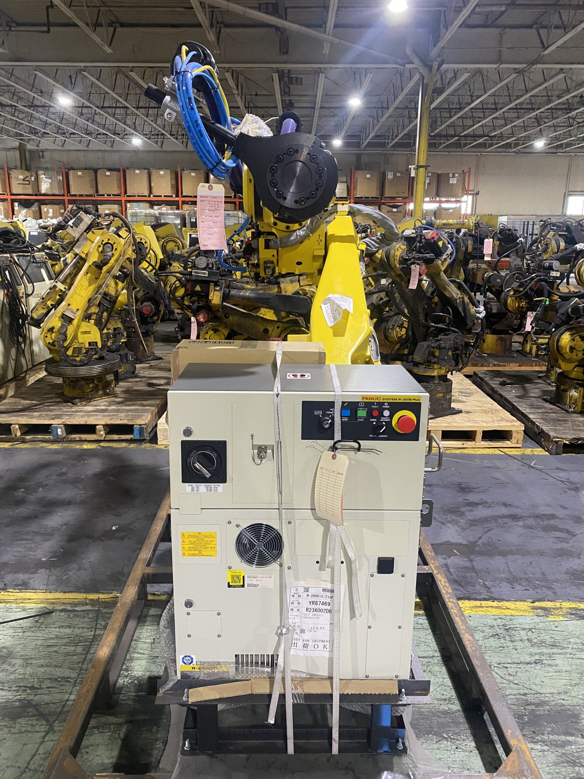 FANUC - R-2000iC/210F w/ R30iB PLUS Controls & Leoni Dress Pack NEW 2