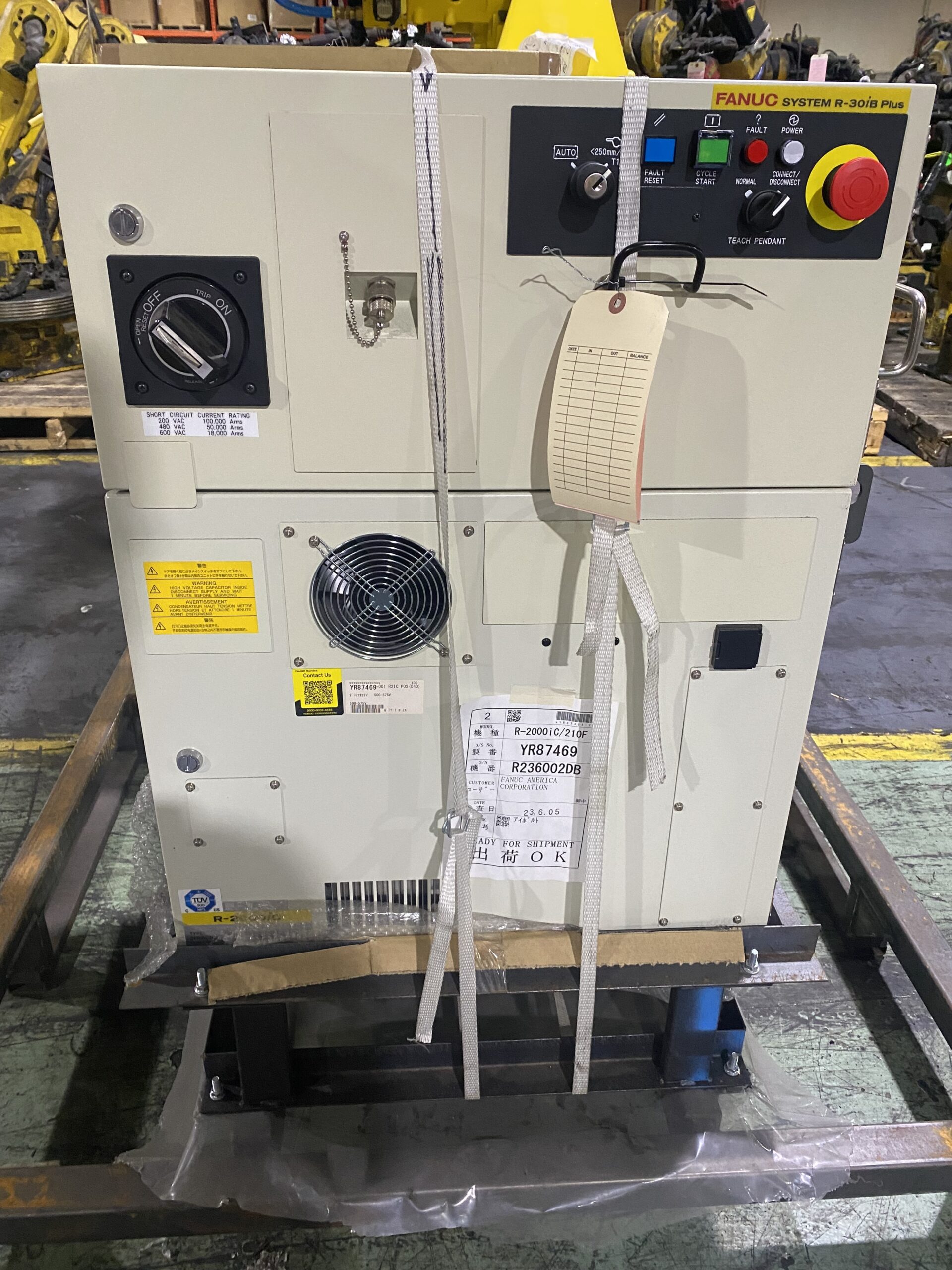 FANUC - R-2000iC/210F w/ R30iB PLUS Controls & Leoni Dress Pack NEW 6