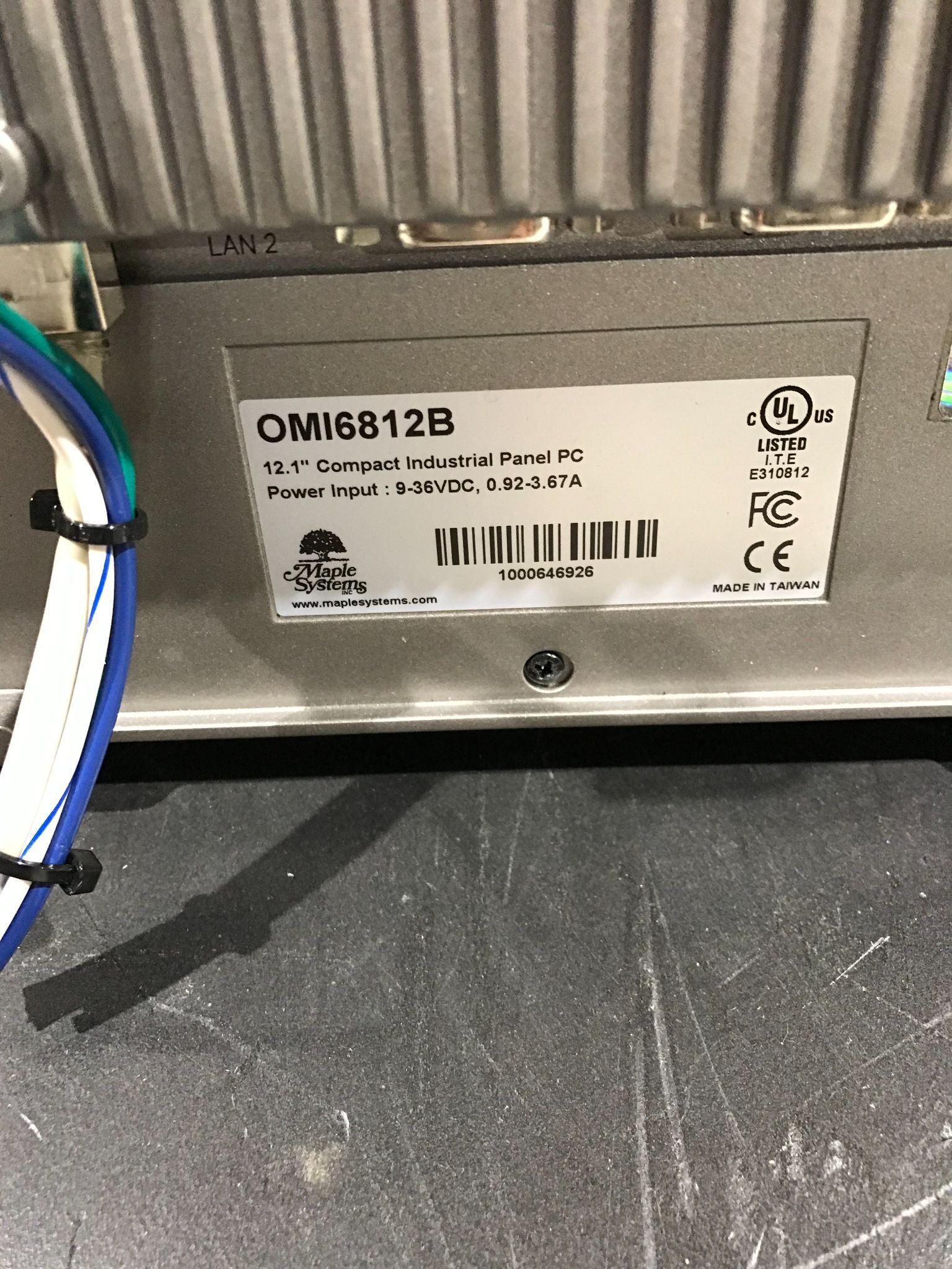 MAPLE SYSTEMS OMI6812B INTERFACE OPERATOR NEW 2
