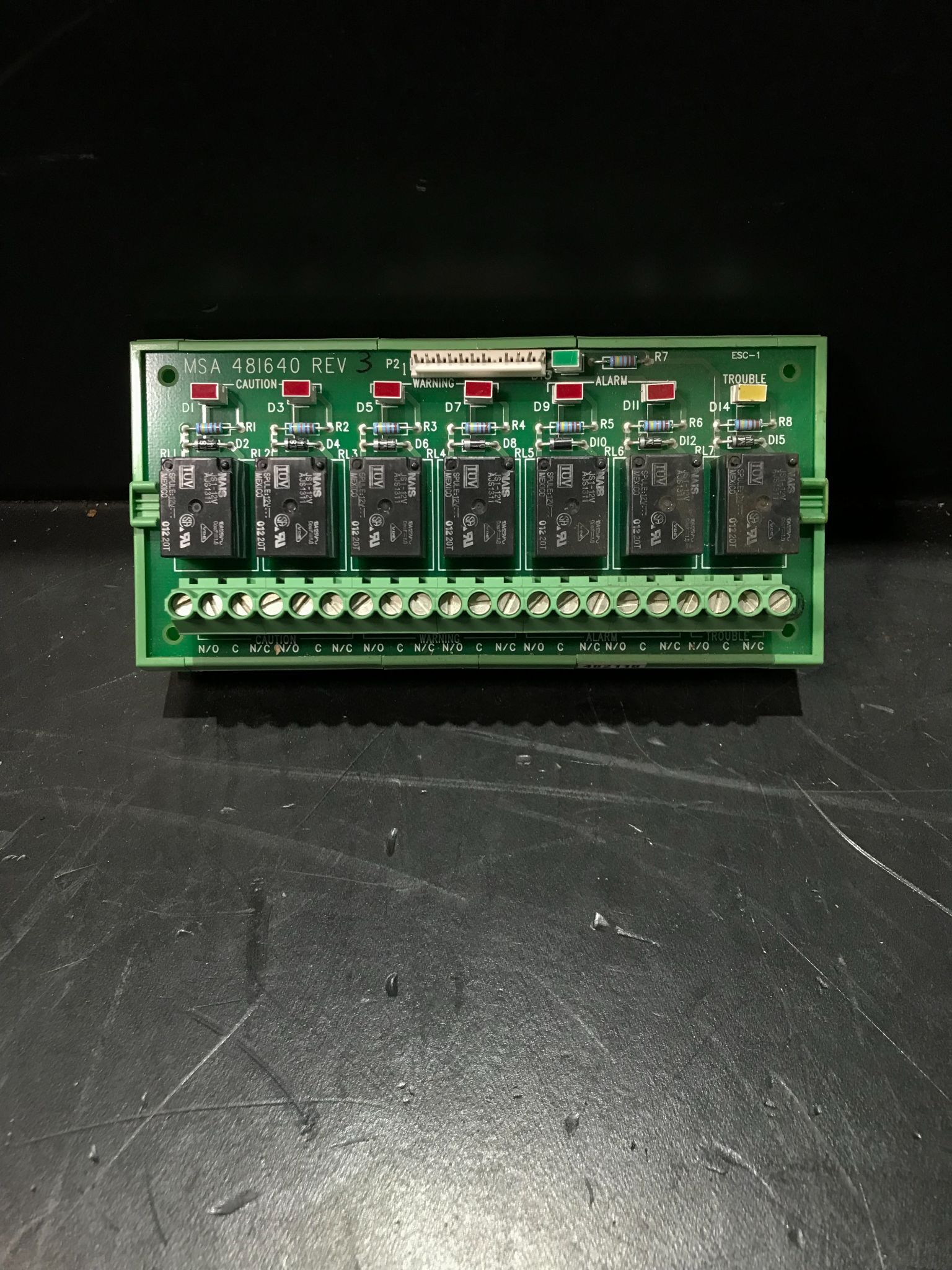 MSA 481640 Relay Module USED 1
